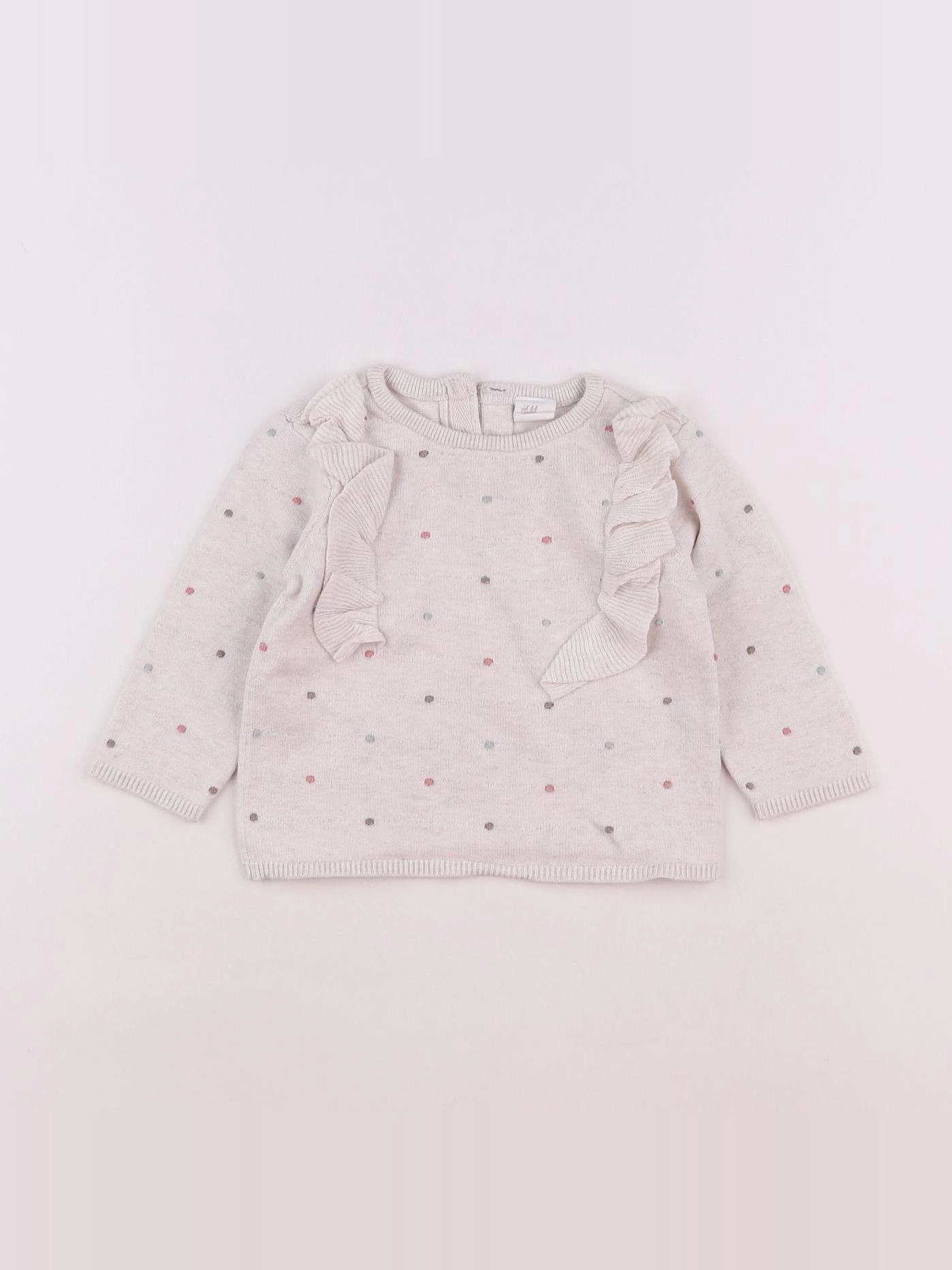 H&M - pull multicolore - 3/6 mois