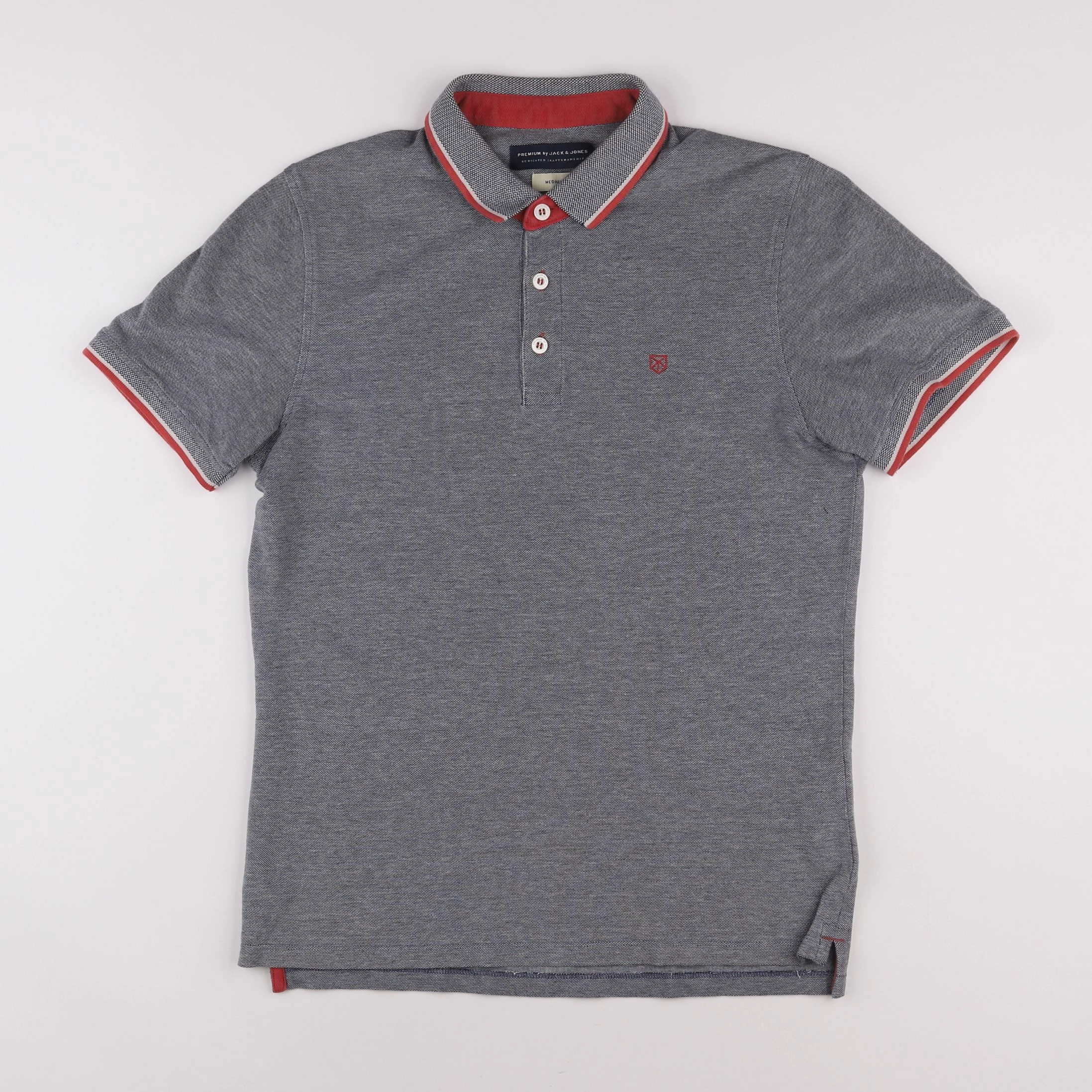 Jack & Jones - polo bleu - 14 ans