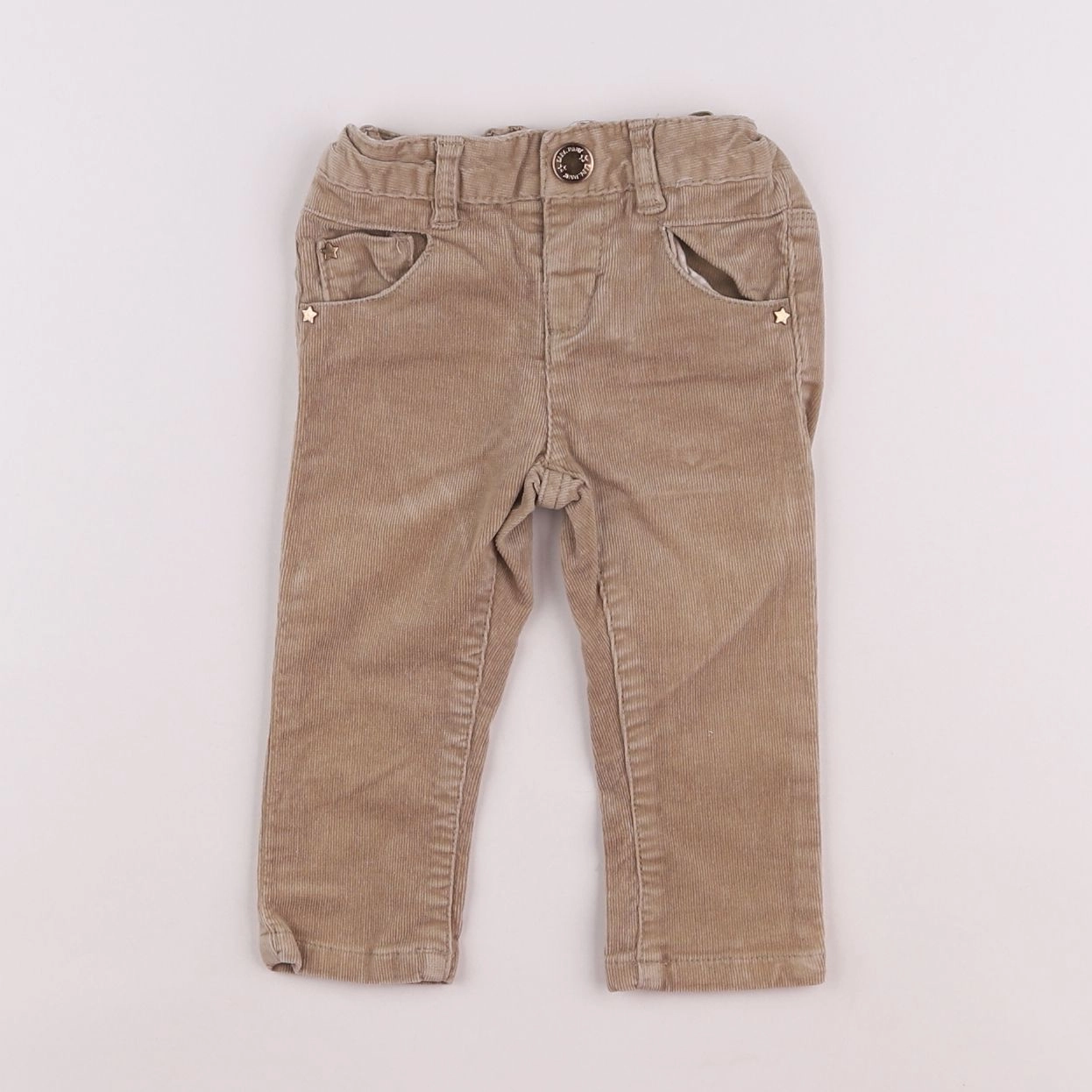 Zara - pantalon beige - 6/9 mois