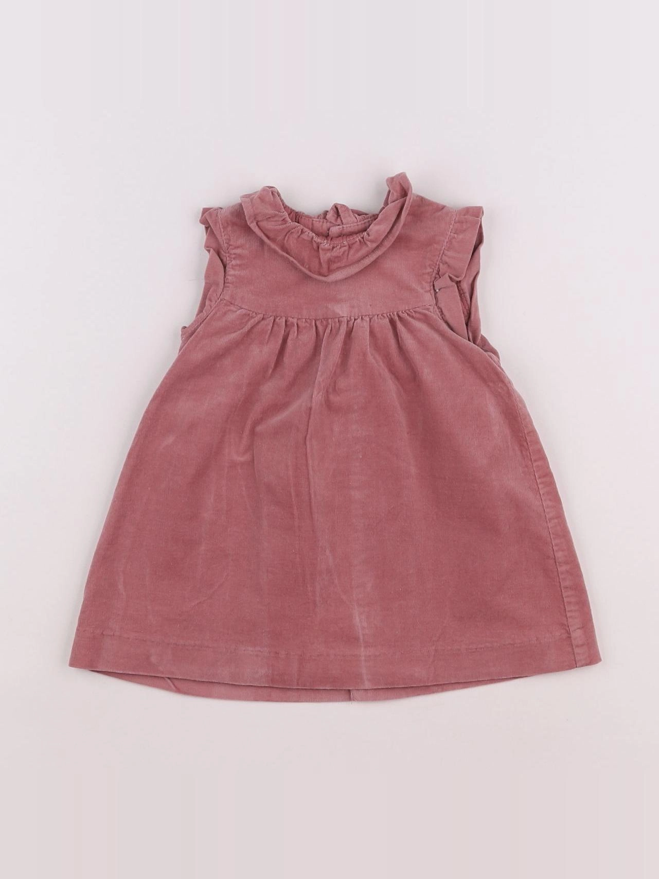 Zara - robe rose - 6/9 mois