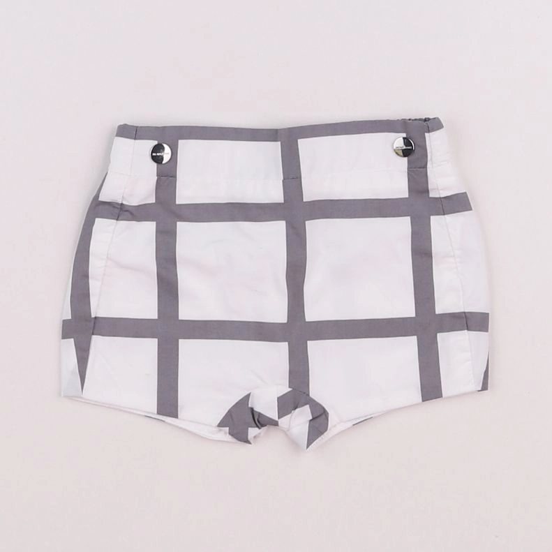 Jacadi - short blanc - 1 mois