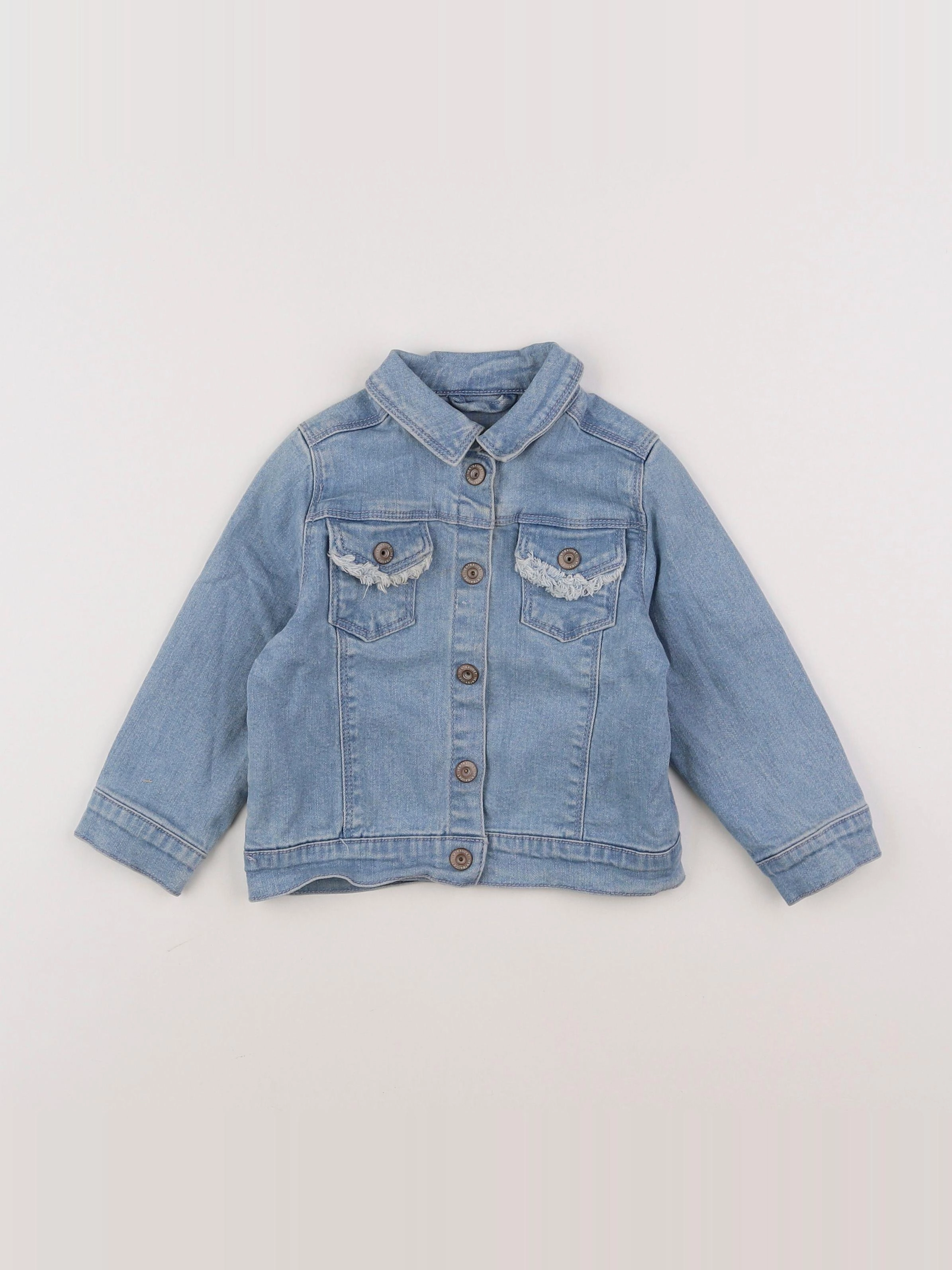 Vertbaudet - veste bleu - 2 ans
