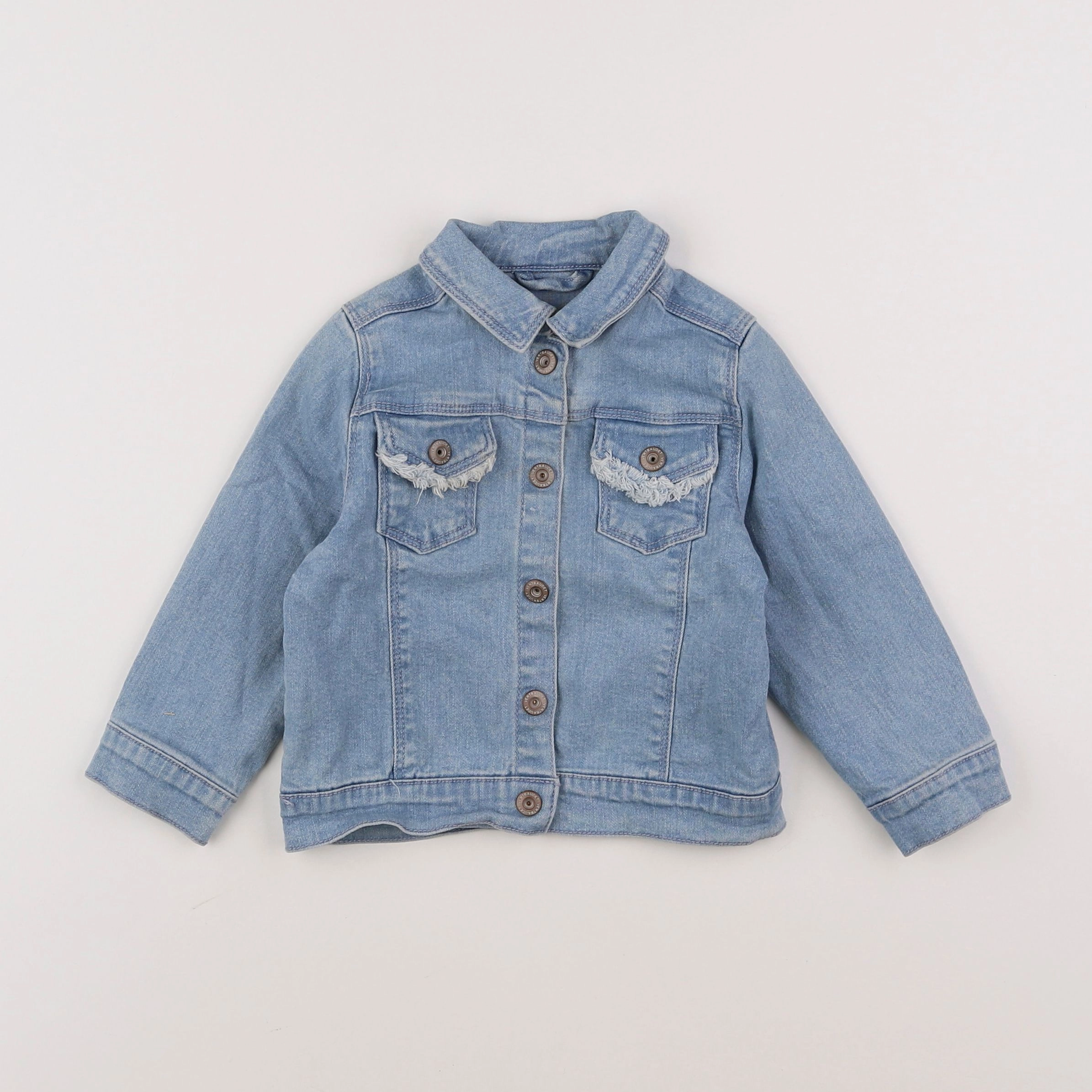 Vertbaudet - veste bleu - 2 ans