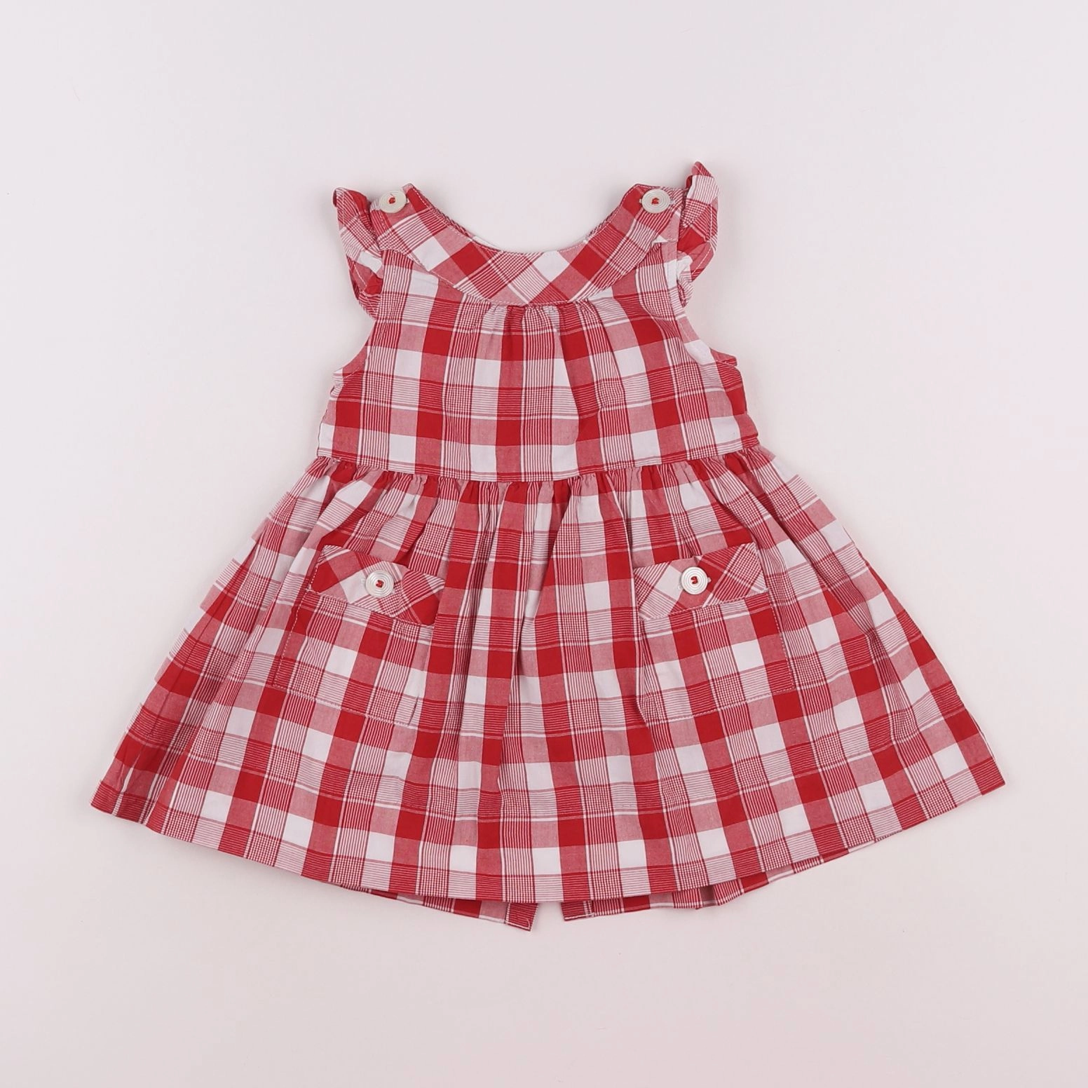 Jacadi - robe rouge - 6 mois