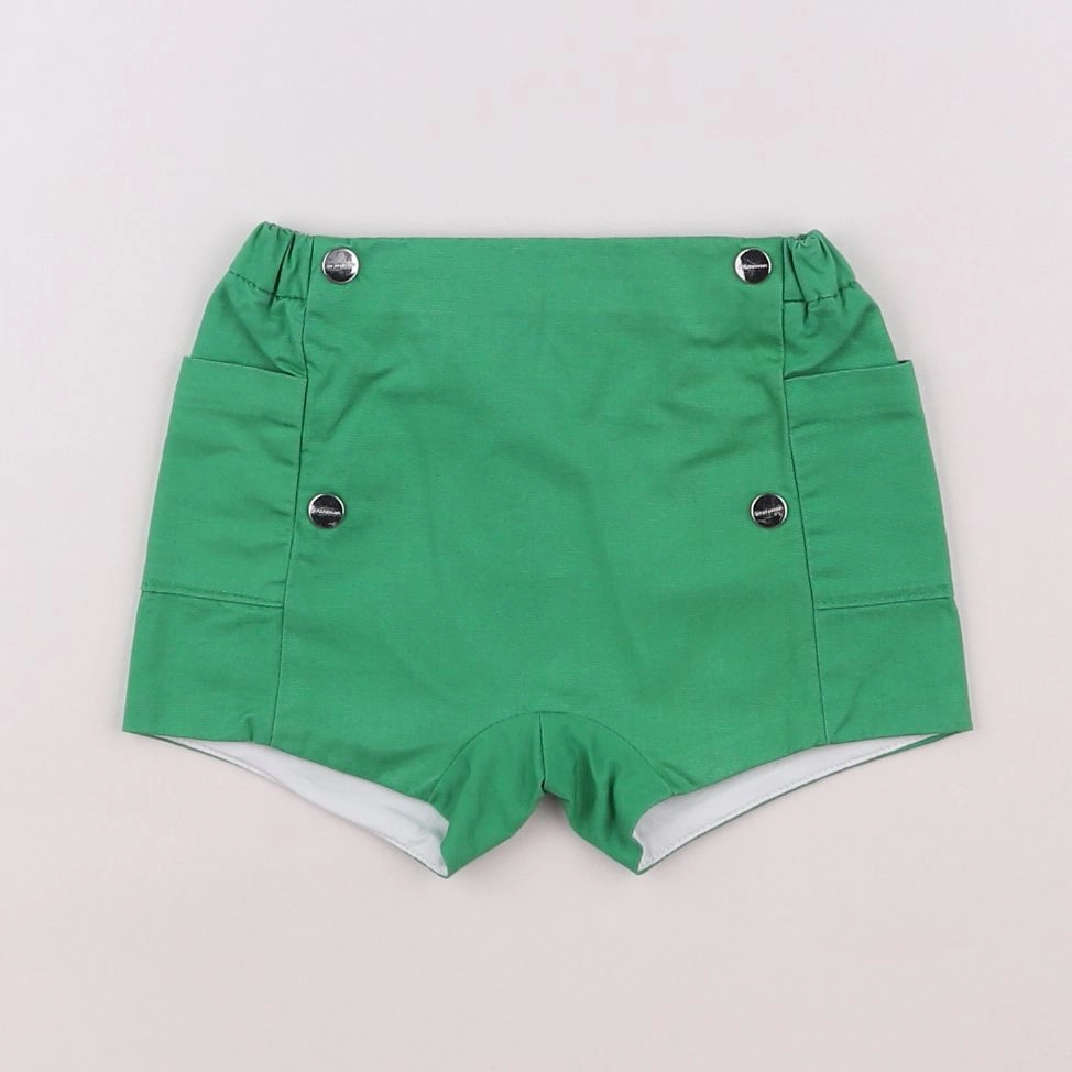 Jacadi - short vert - 6 mois
