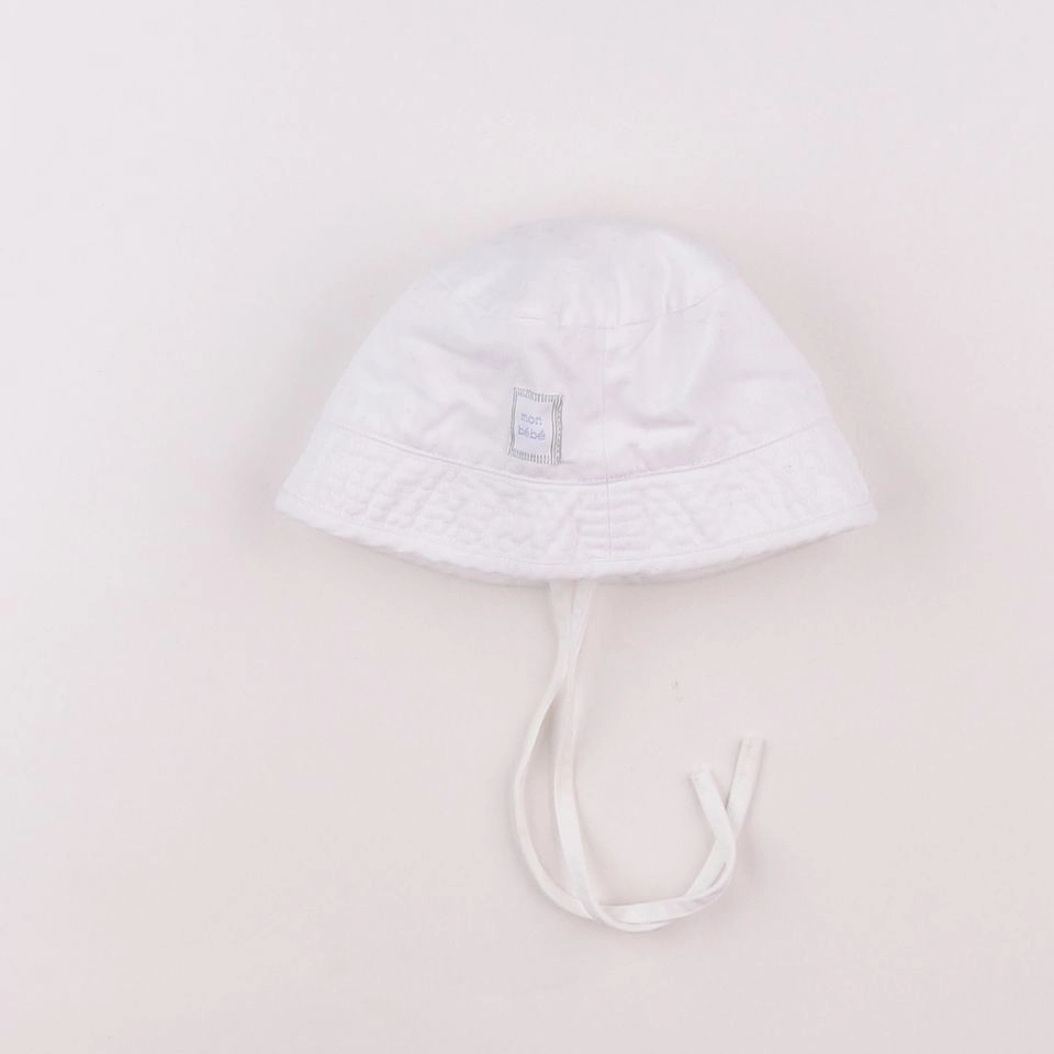 Jacadi - chapeau blanc - 3/6 mois