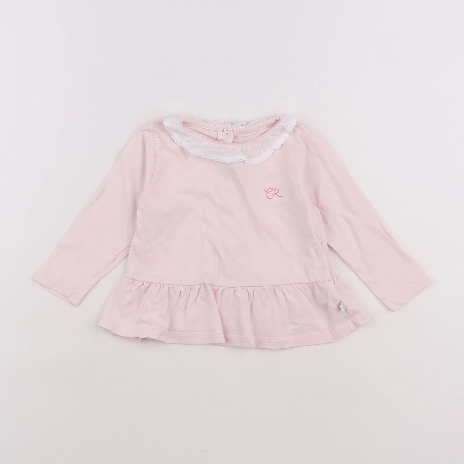 Cadet Rousselle - tee-shirt rose - 12 mois