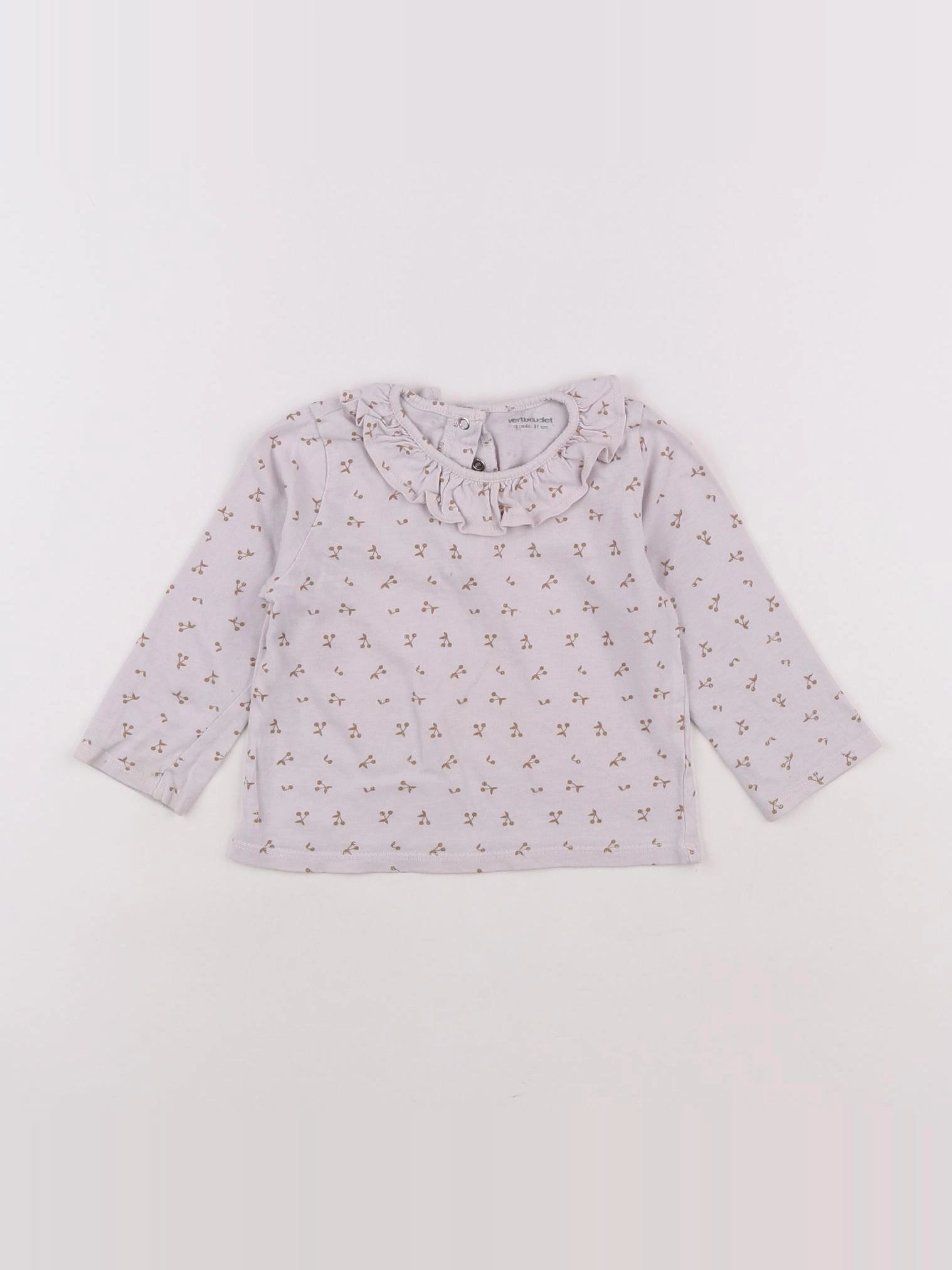 Vertbaudet - tee-shirt rose - 18 mois