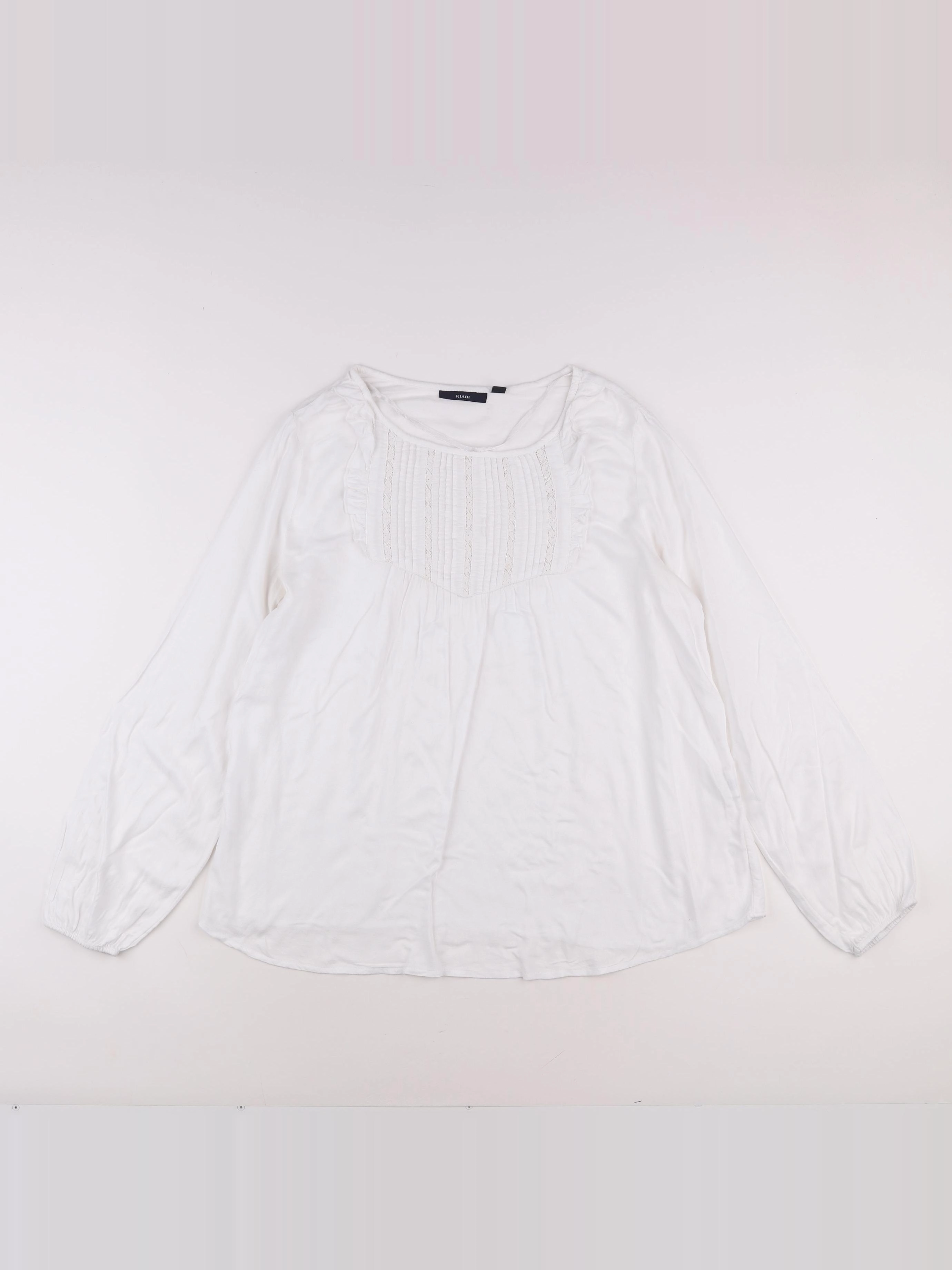 Kiabi - blouse grossesse blanc - 40