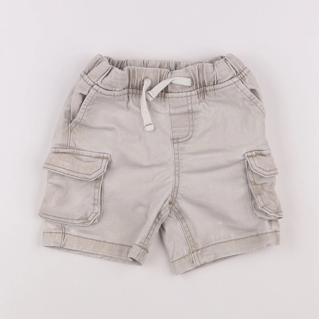 Vertbaudet - short beige - 3 ans