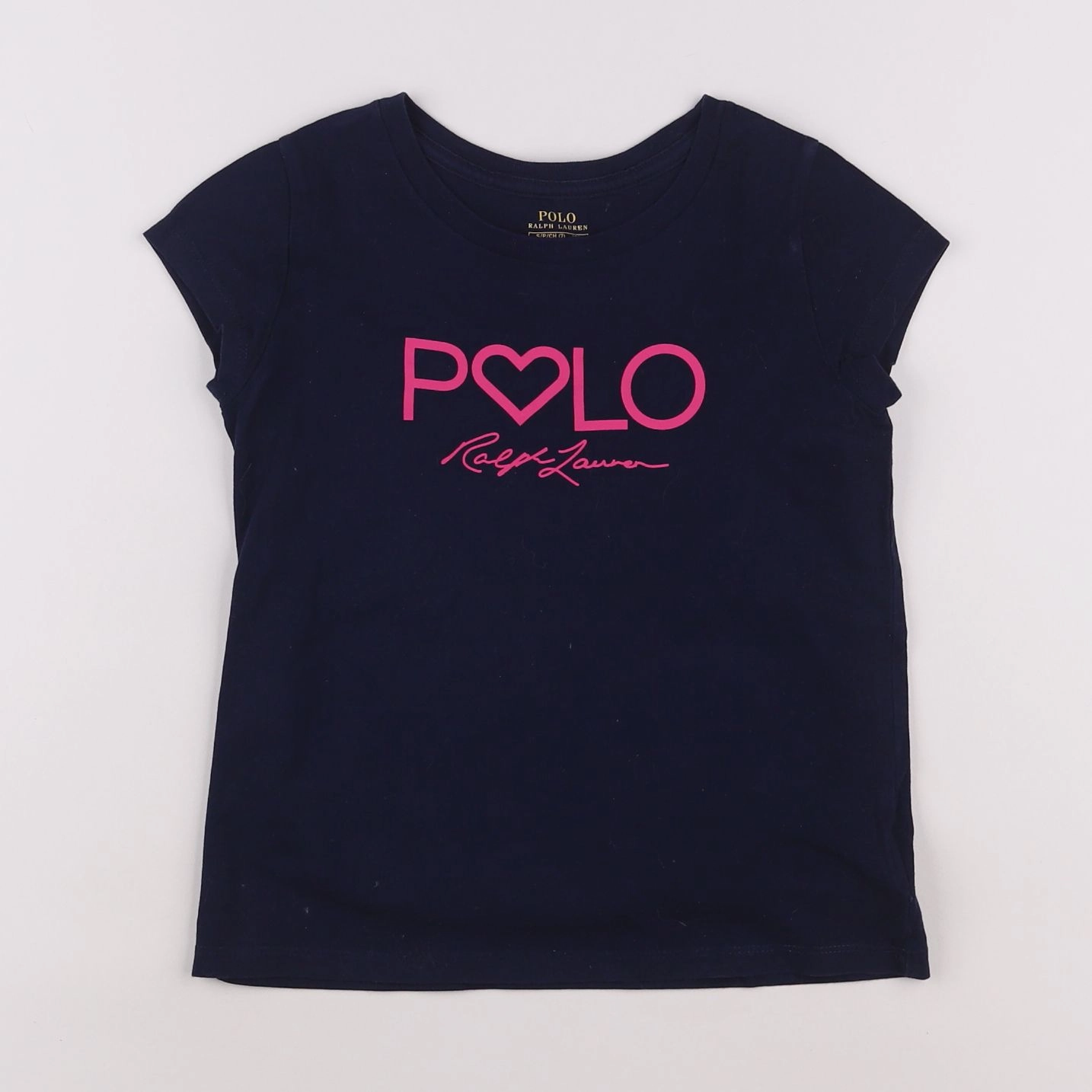 Ralph Lauren - tee-shirt bleu - 7 ans