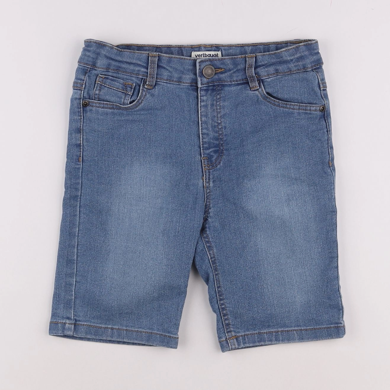 Vertbaudet - short bleu - 9 ans