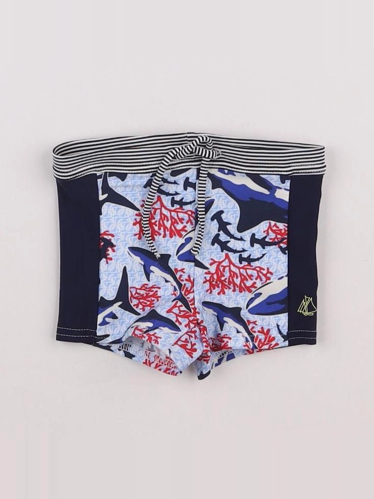 Petit Bateau - maillot de bain bleu - 12 mois
