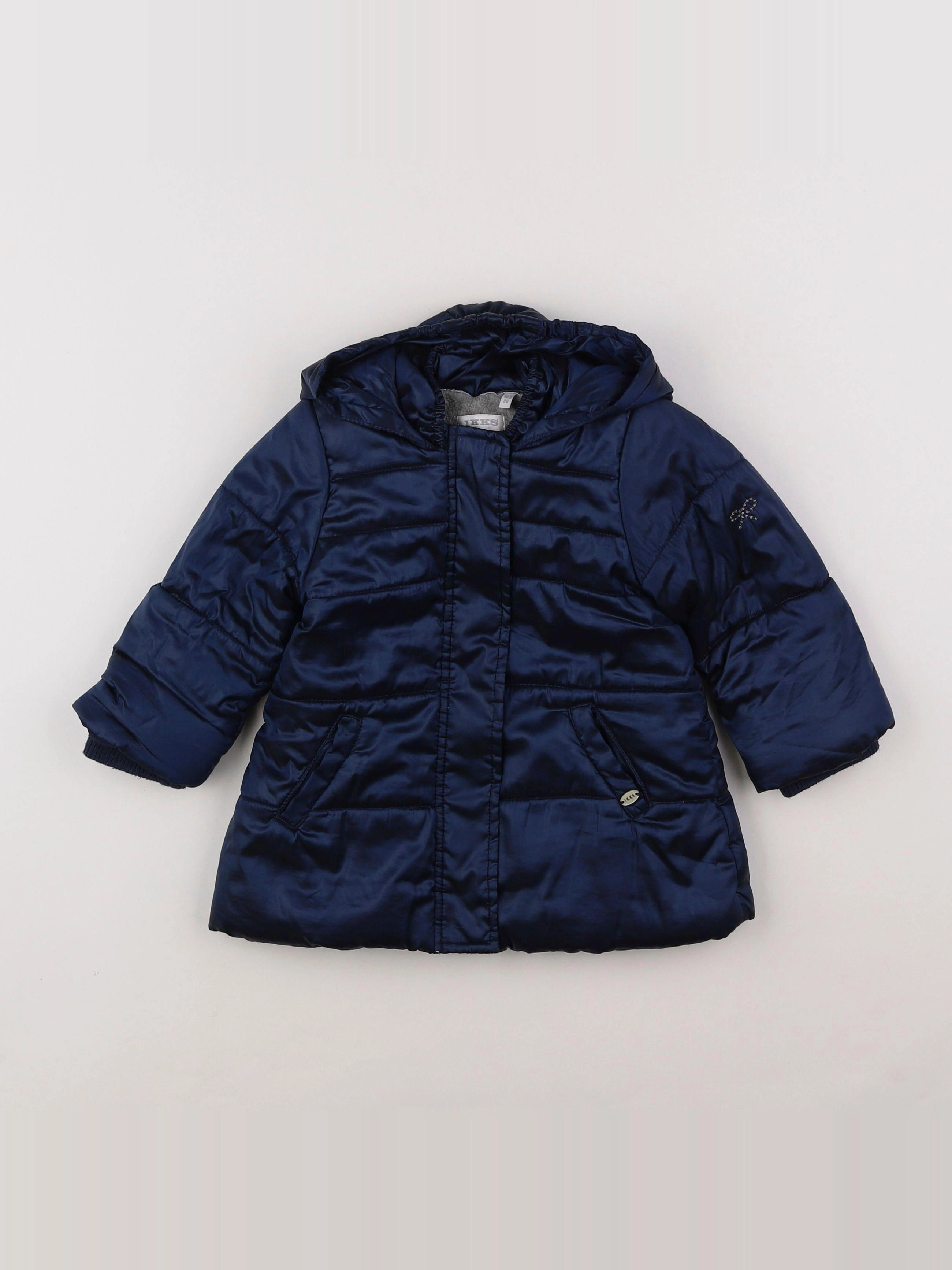 IKKS - doudoune bleu - 18 mois