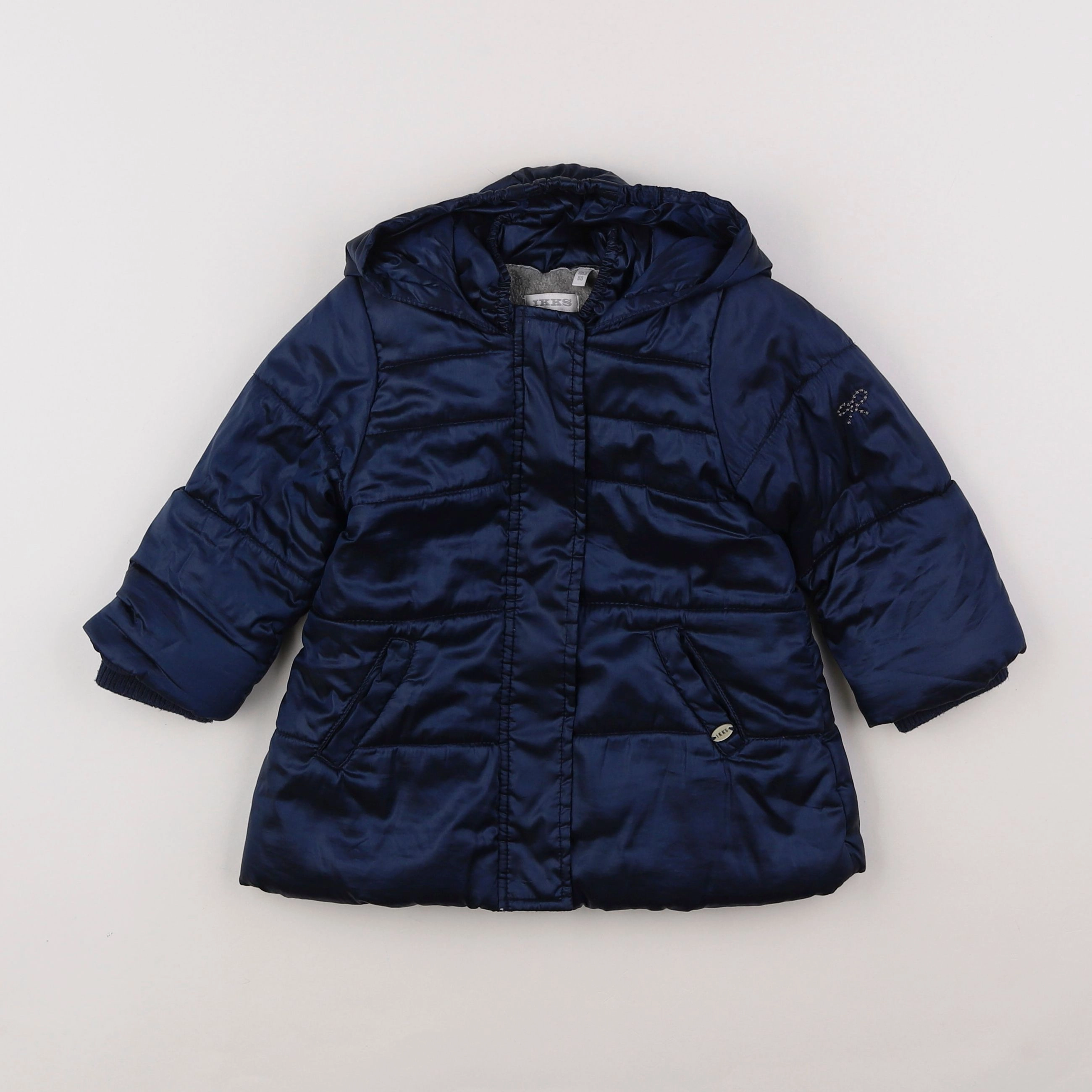 IKKS - doudoune bleu - 18 mois