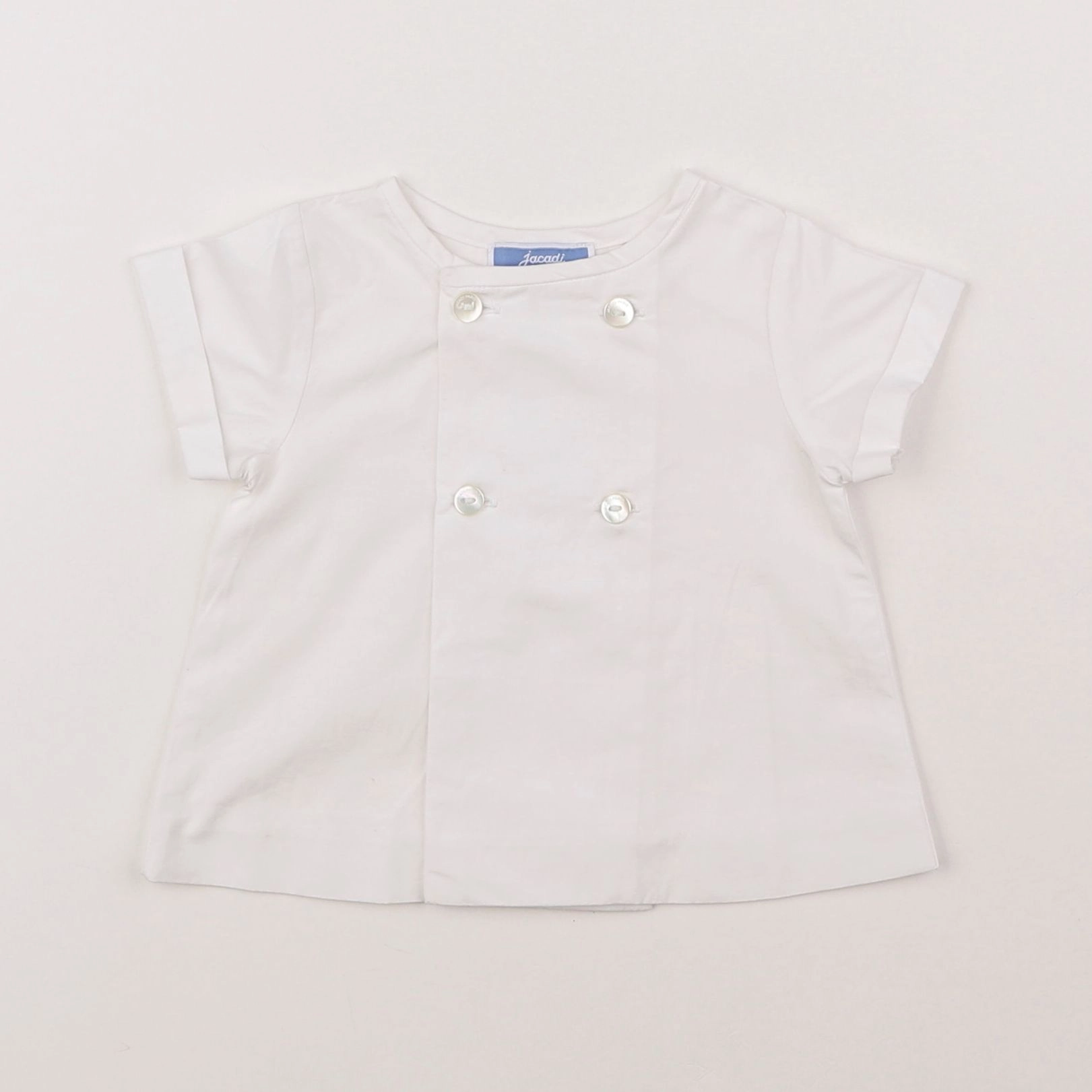 Jacadi - blouse blanc - 3 mois