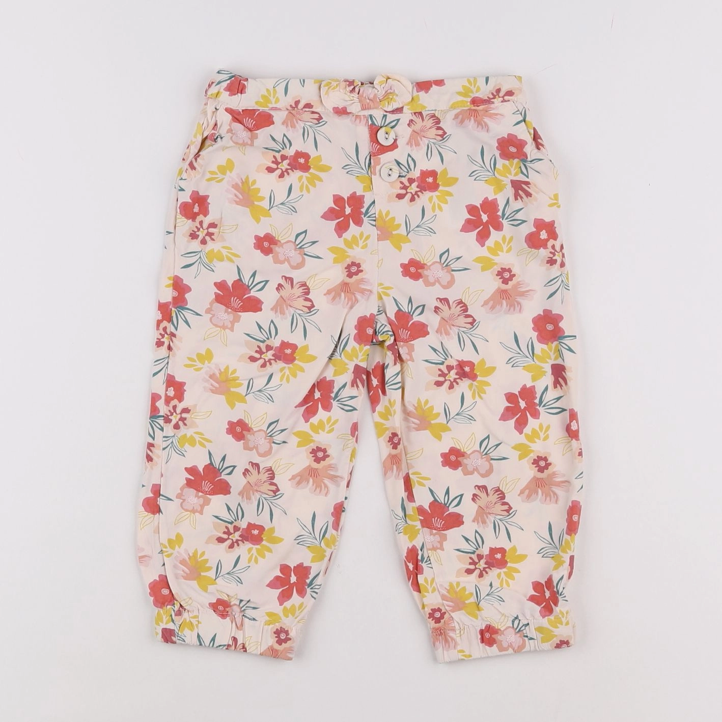 Vertbaudet - pantalon multicolore - 4 ans