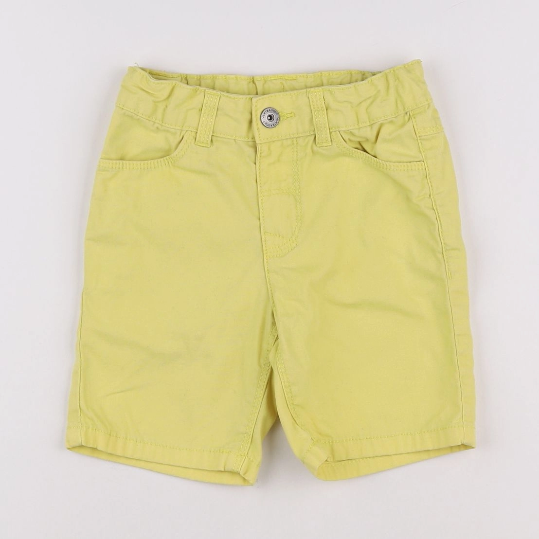 Vertbaudet - short jaune - 4 ans