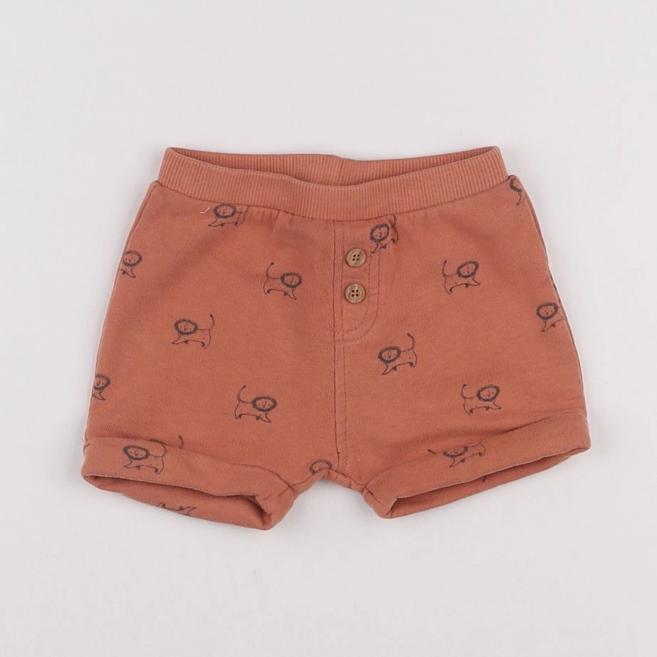 Vertbaudet - short marron - 3 mois