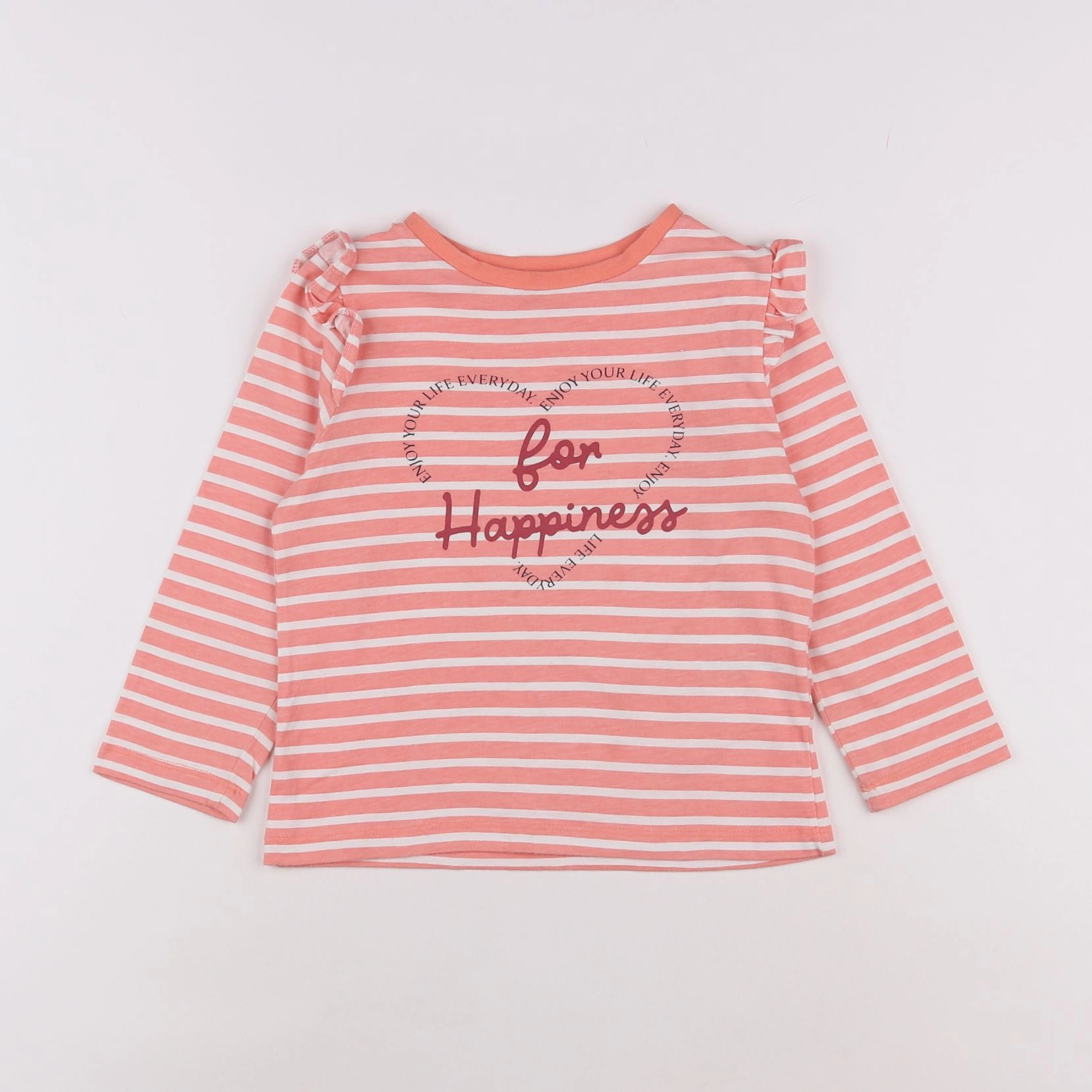 Little Cigogne - tee-shirt rose - 3 ans