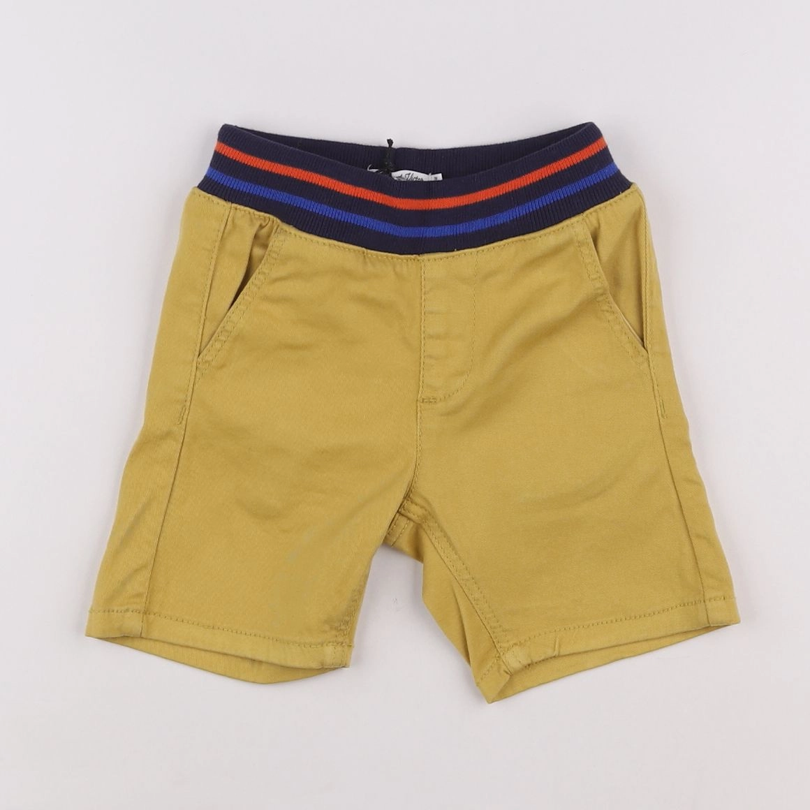 Little Cigogne - short jaune - 3 ans