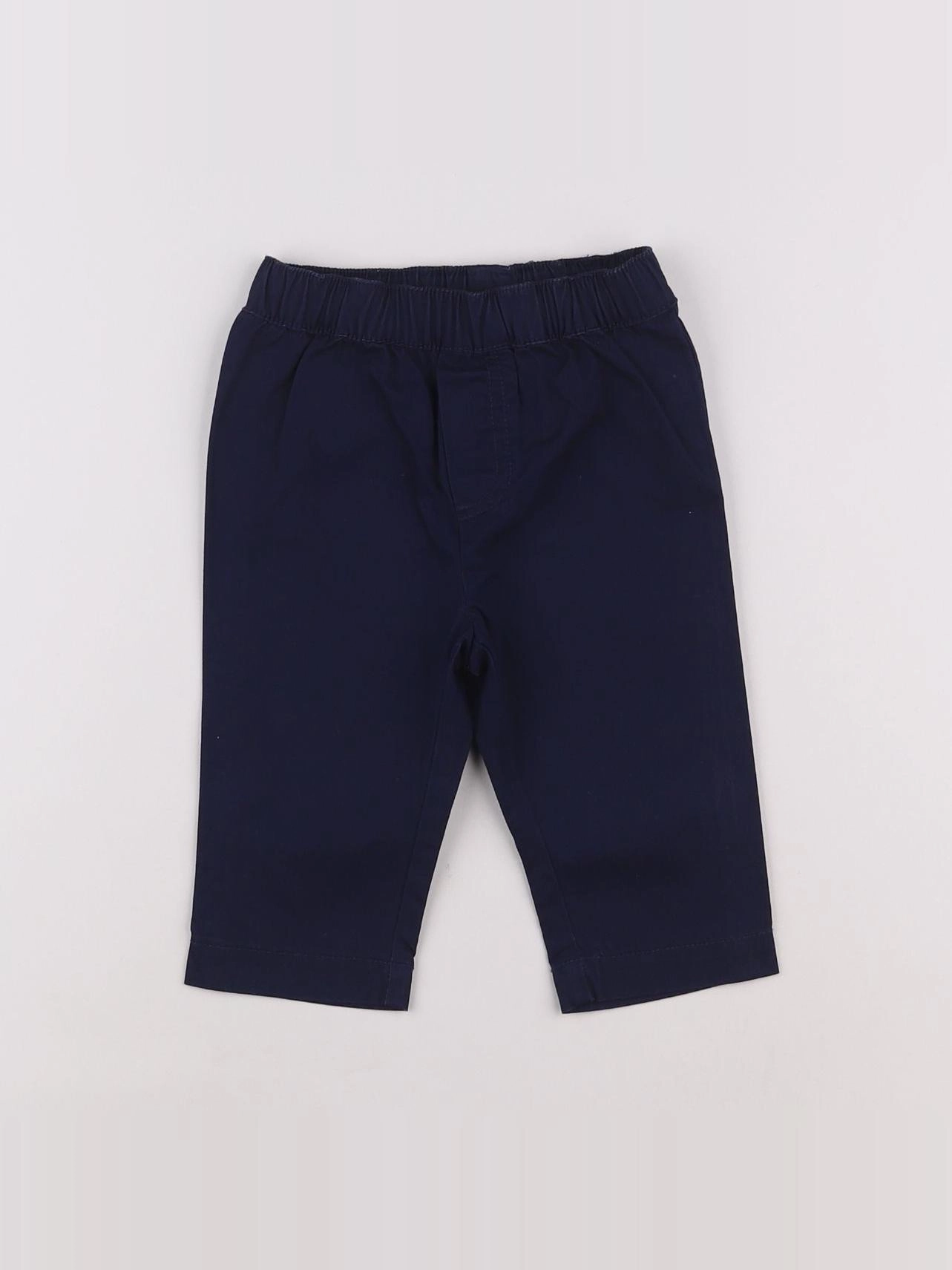 Jacadi - pantalon bleu - 12 mois