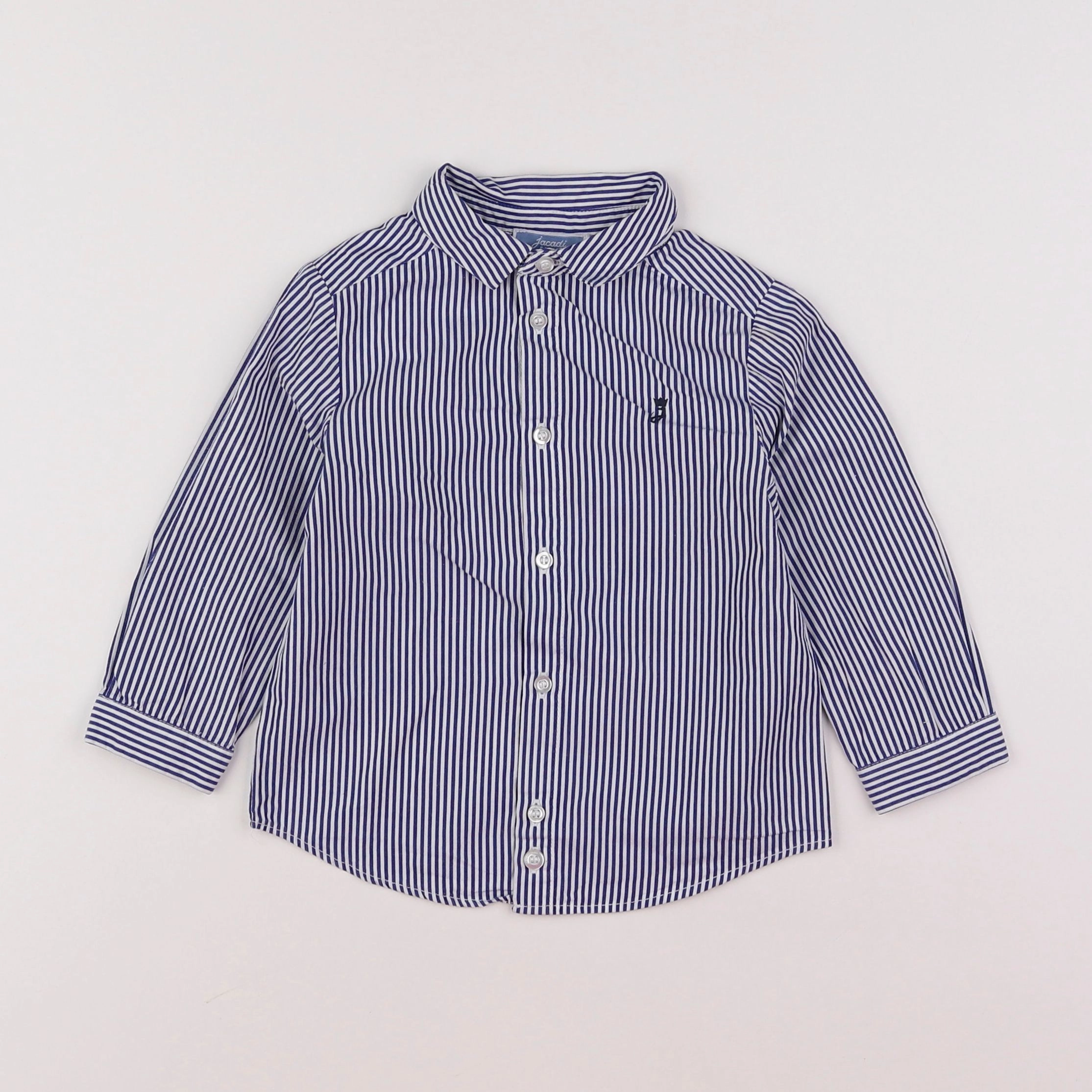 Jacadi - chemise bleu - 18 mois