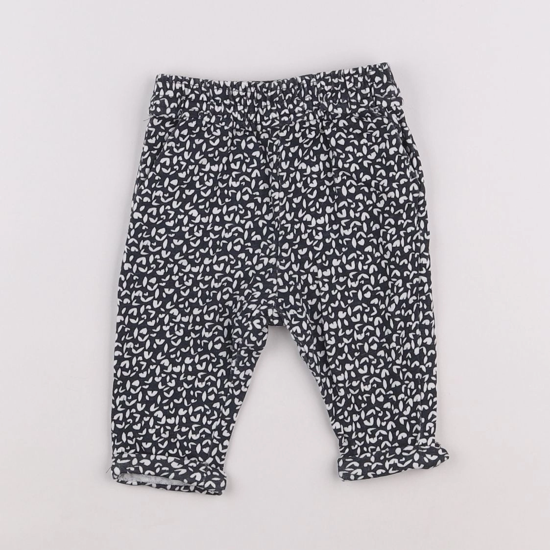 Vertbaudet - pantalon noir - 6 mois