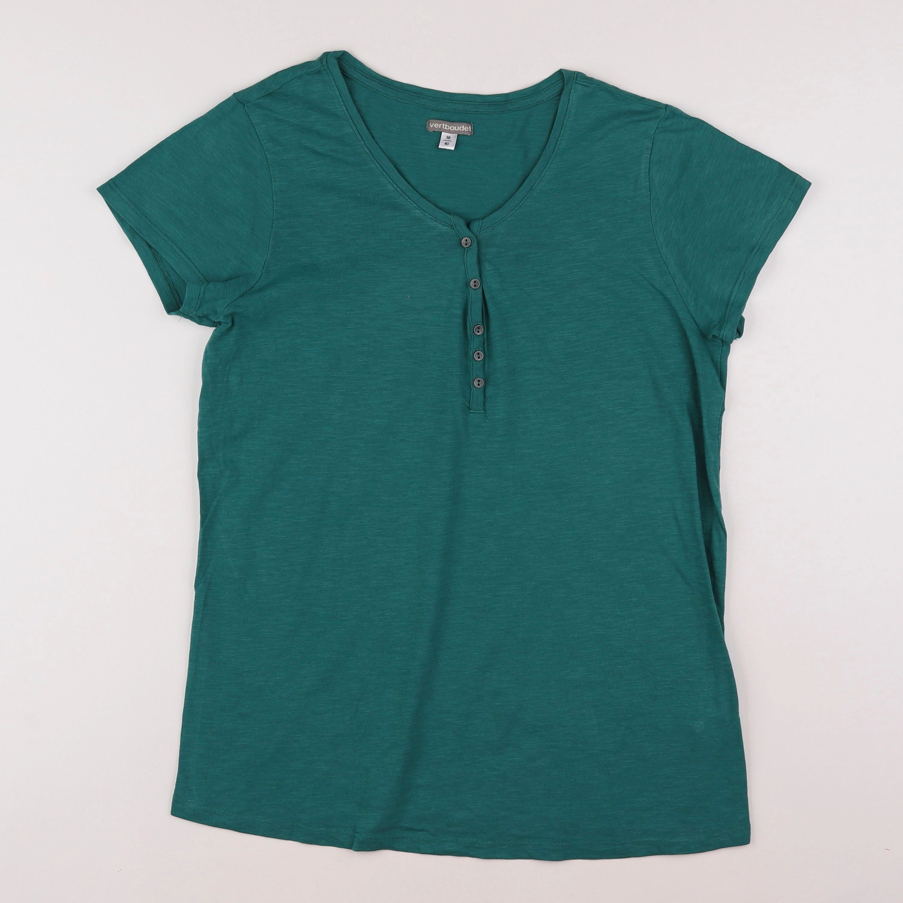 Vertbaudet - tee-shirt grossesse vert - 38 à 40