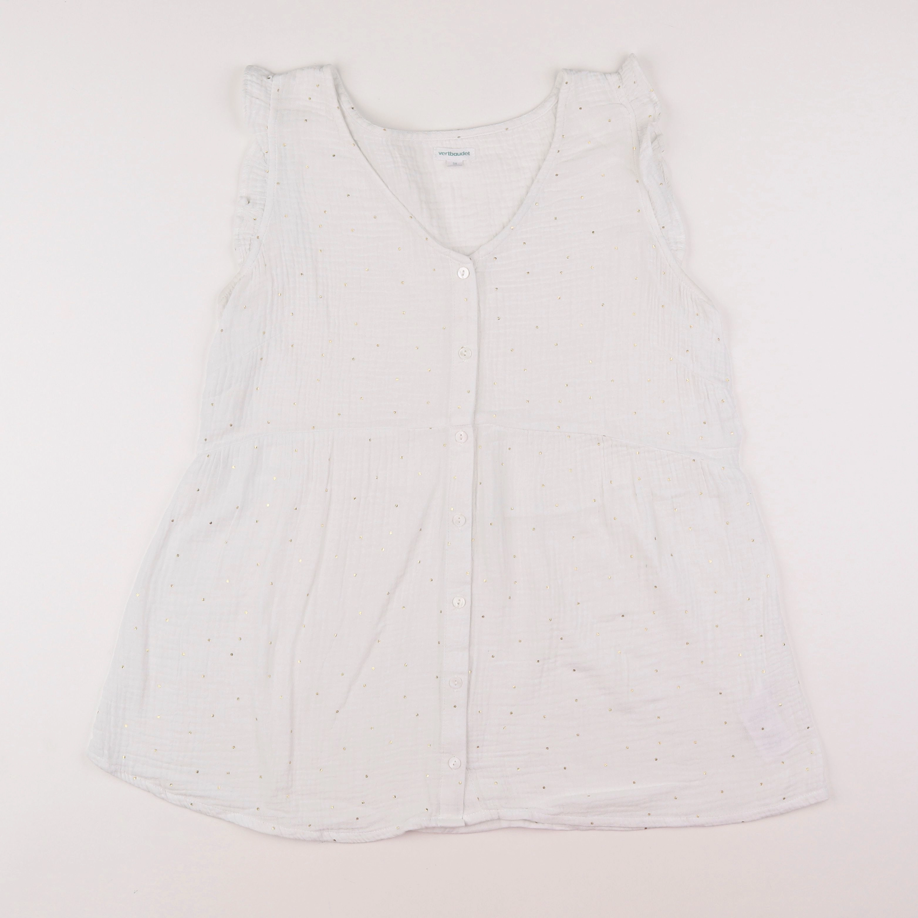 Vertbaudet - blouse grossesse blanc, or - 38
