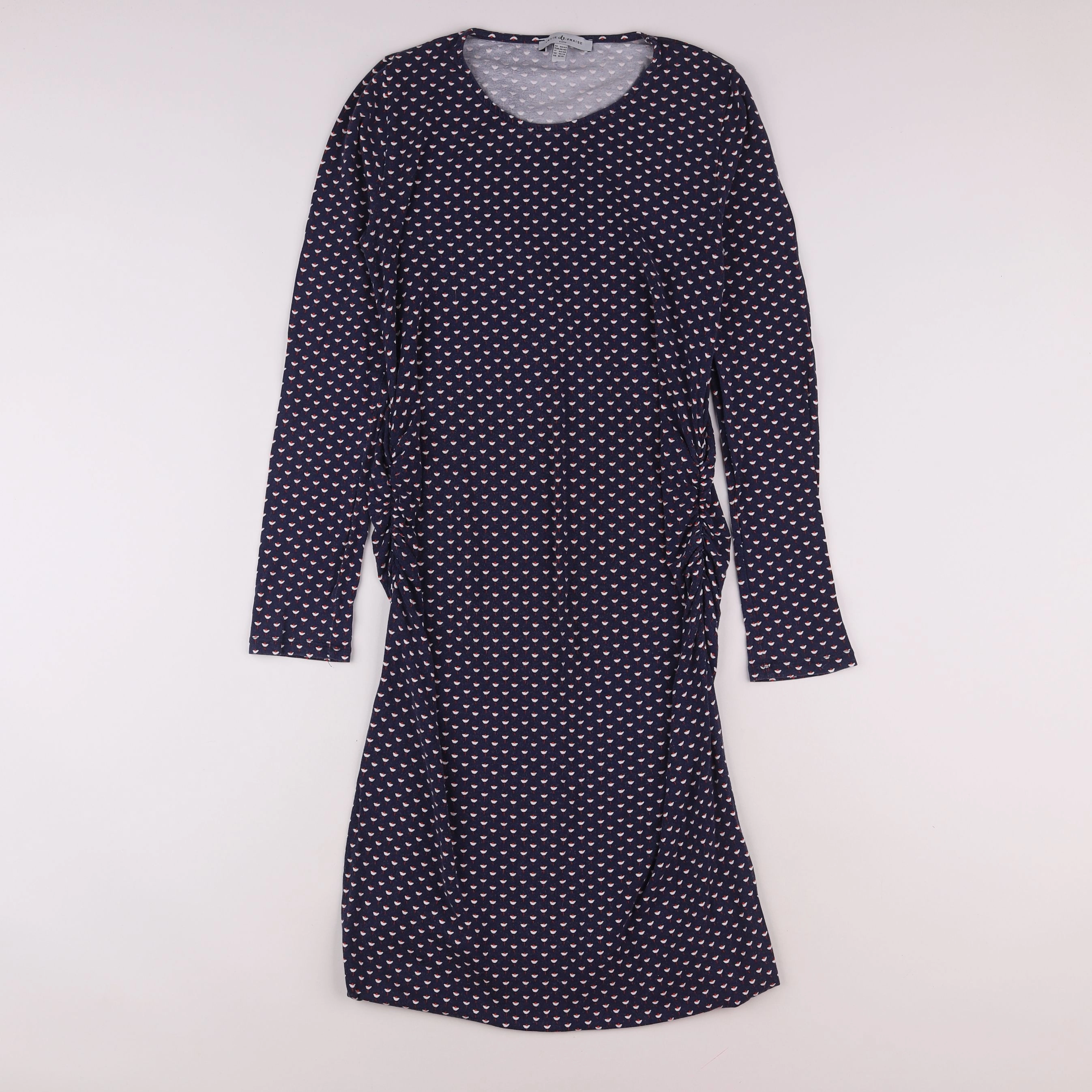 Envie de fraise - robe grossesse bleu - 40 à 42