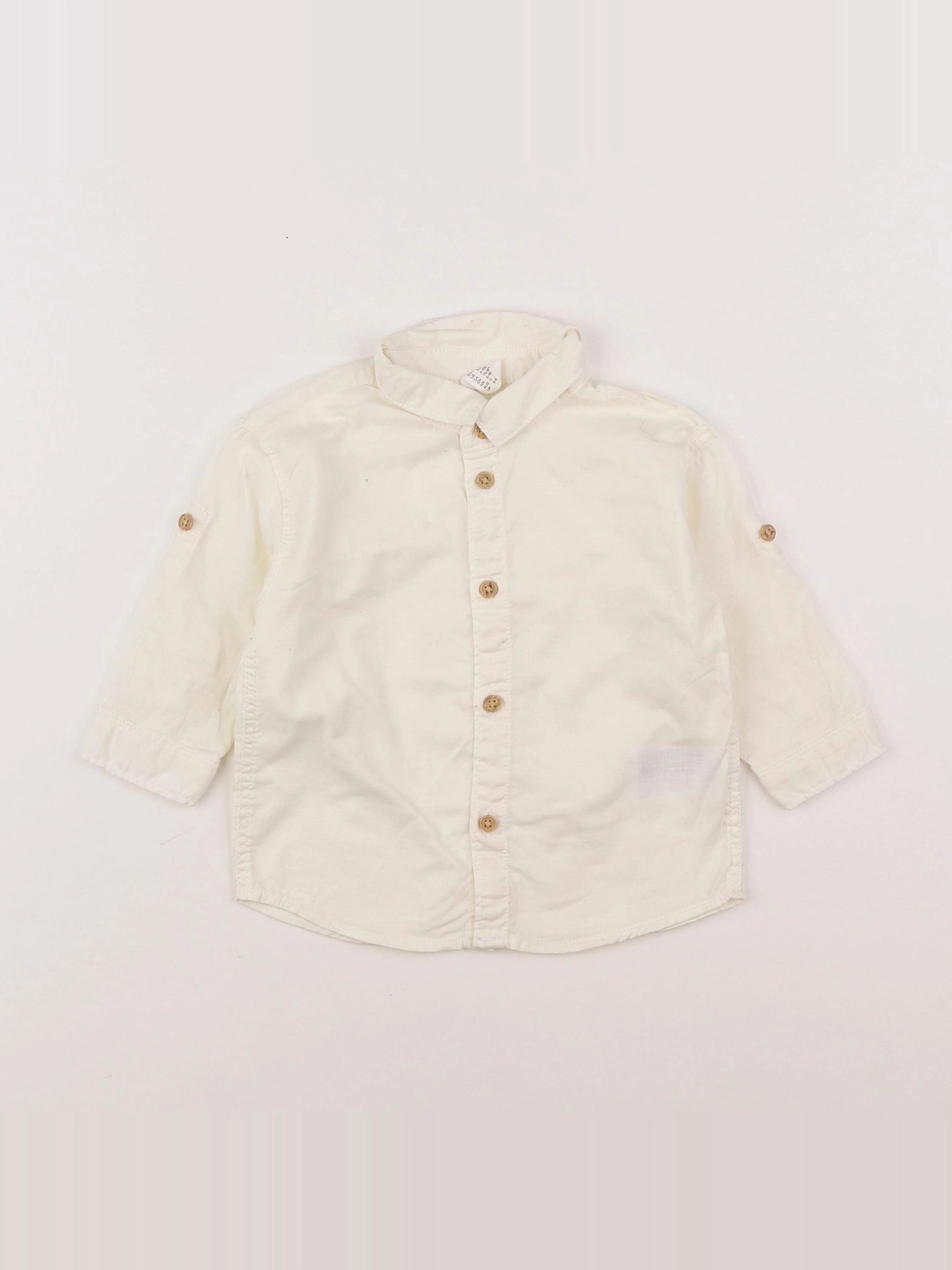 H&M - chemise beige - 9 mois