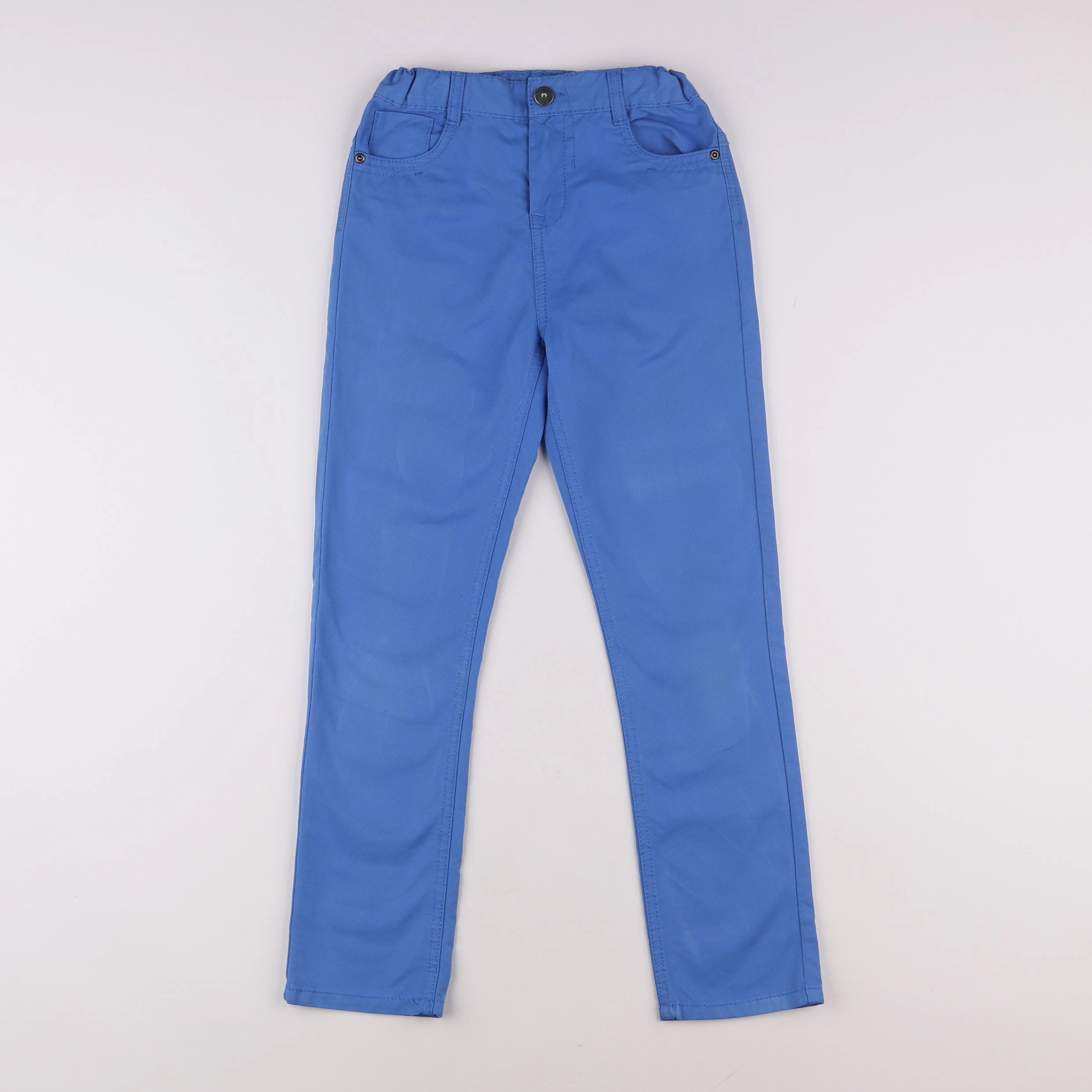 Vertbaudet - pantalon bleu - 10 ans