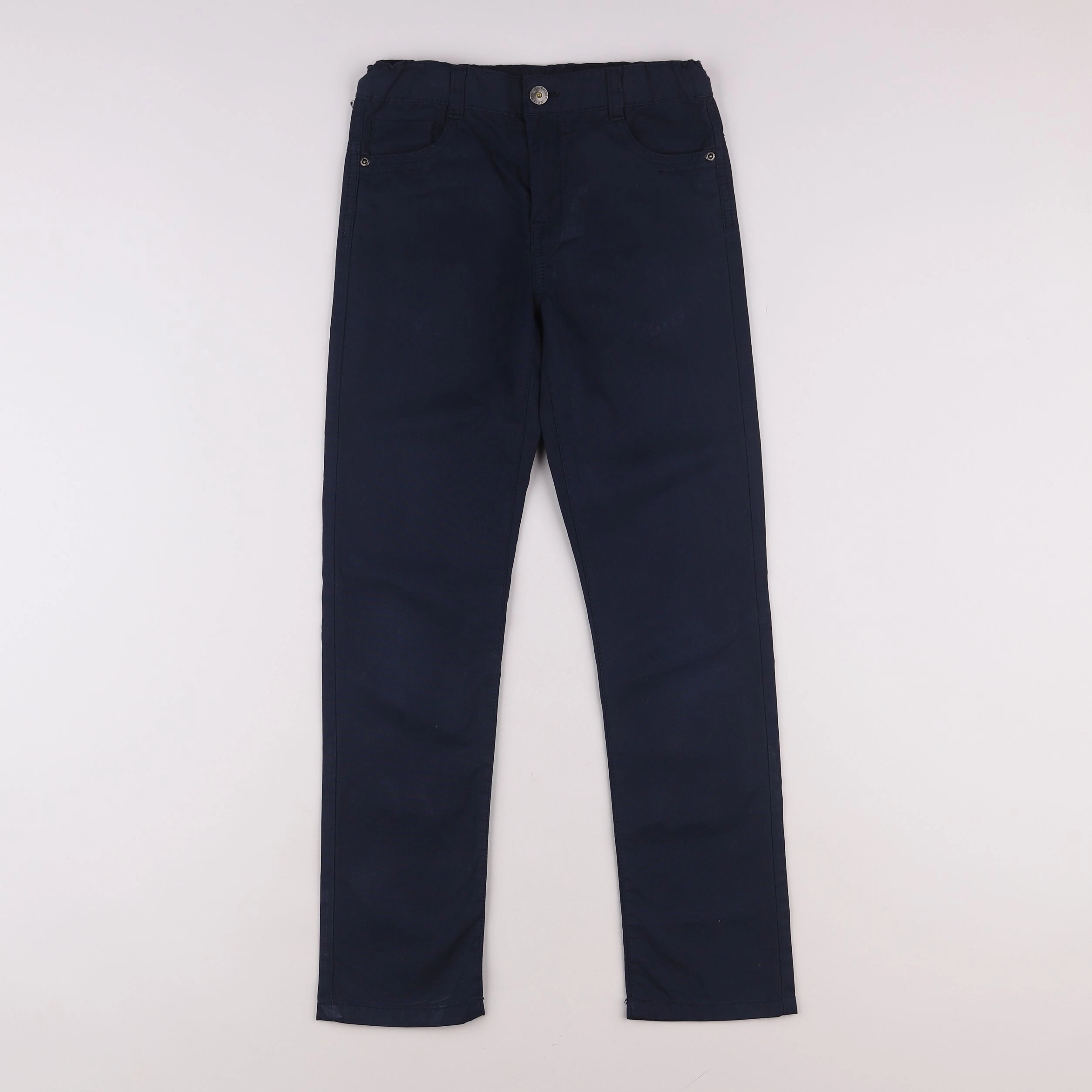 Vertbaudet - pantalon bleu - 10 ans