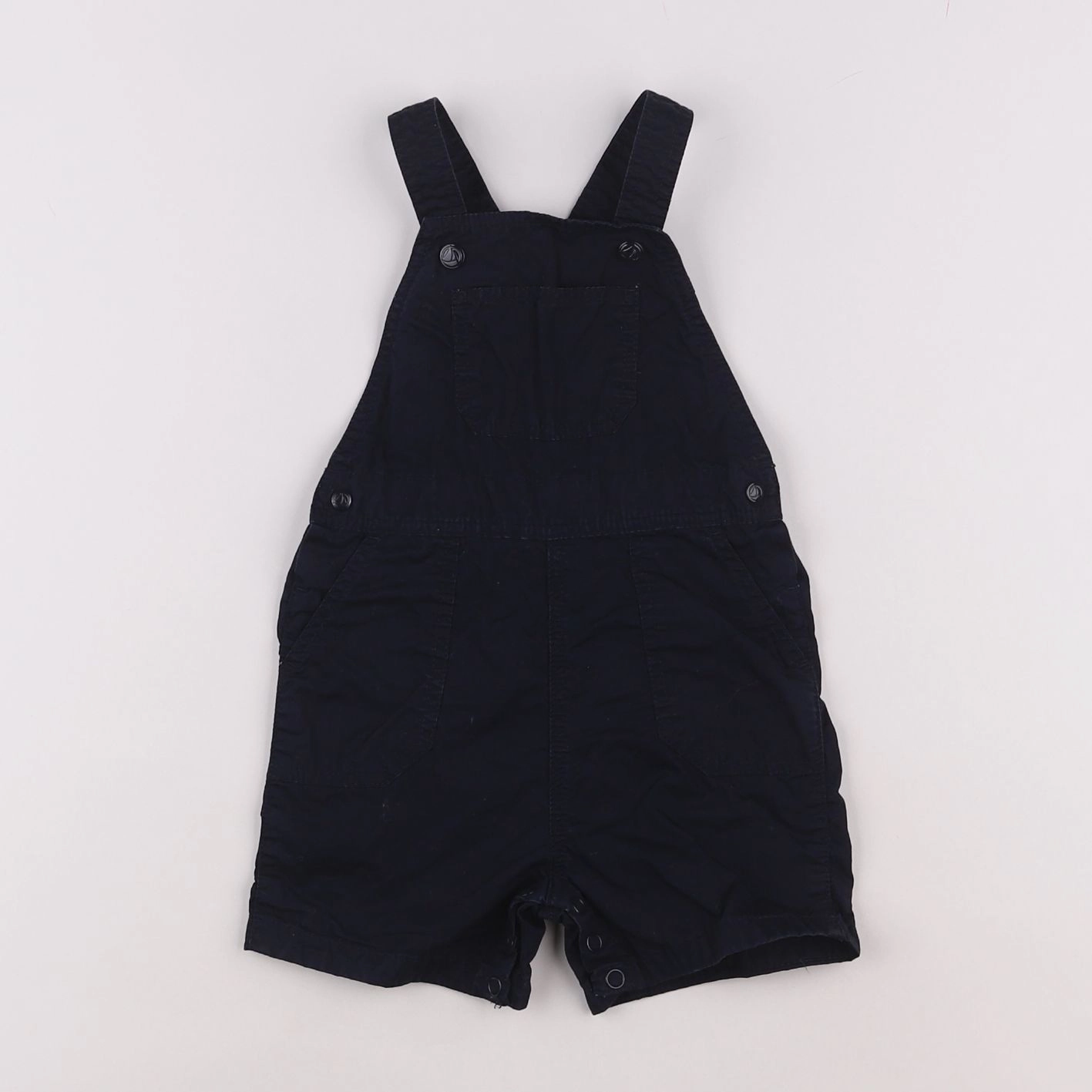 Petit Bateau - salopette bleu - 12 mois