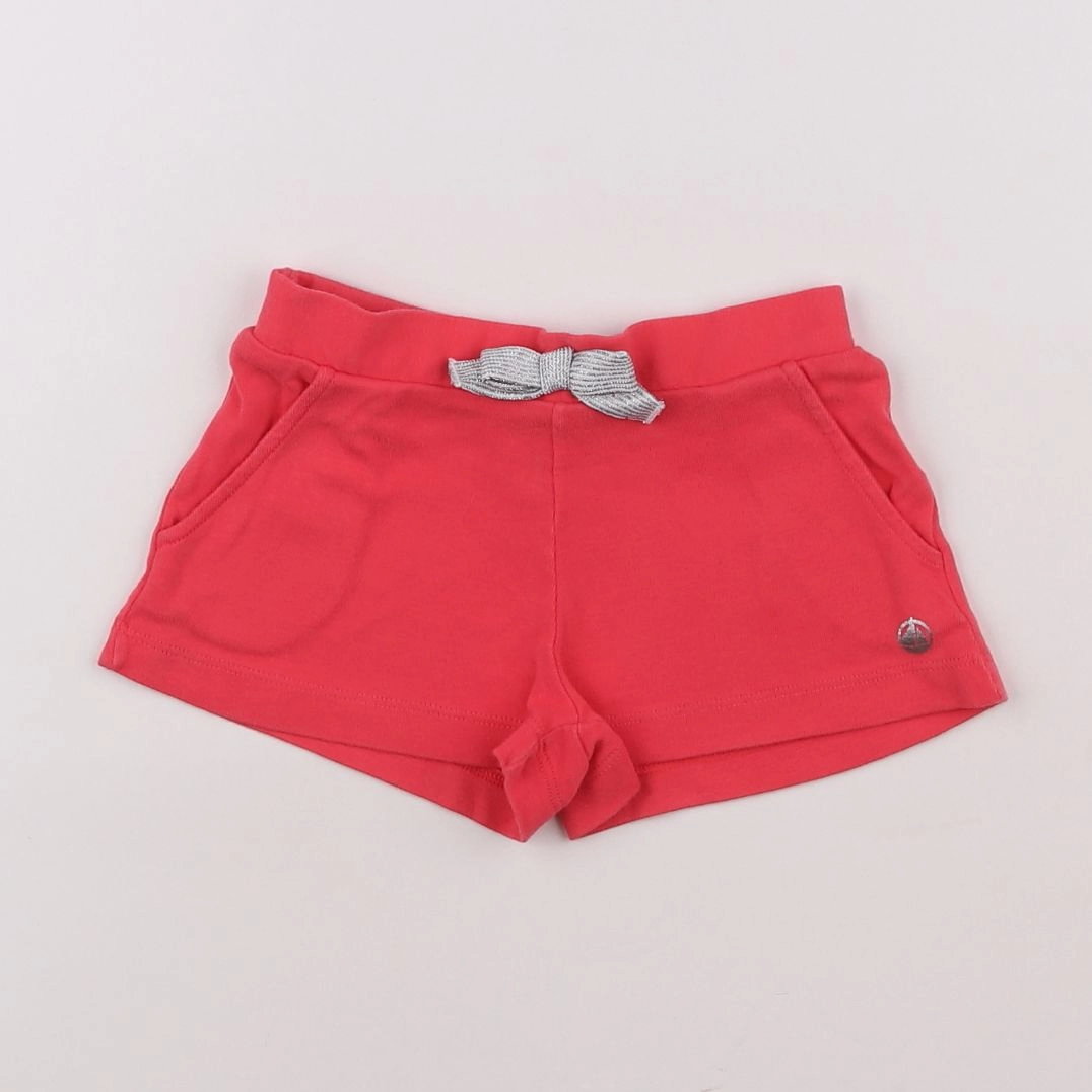 Petit Bateau - short rose - 3 ans