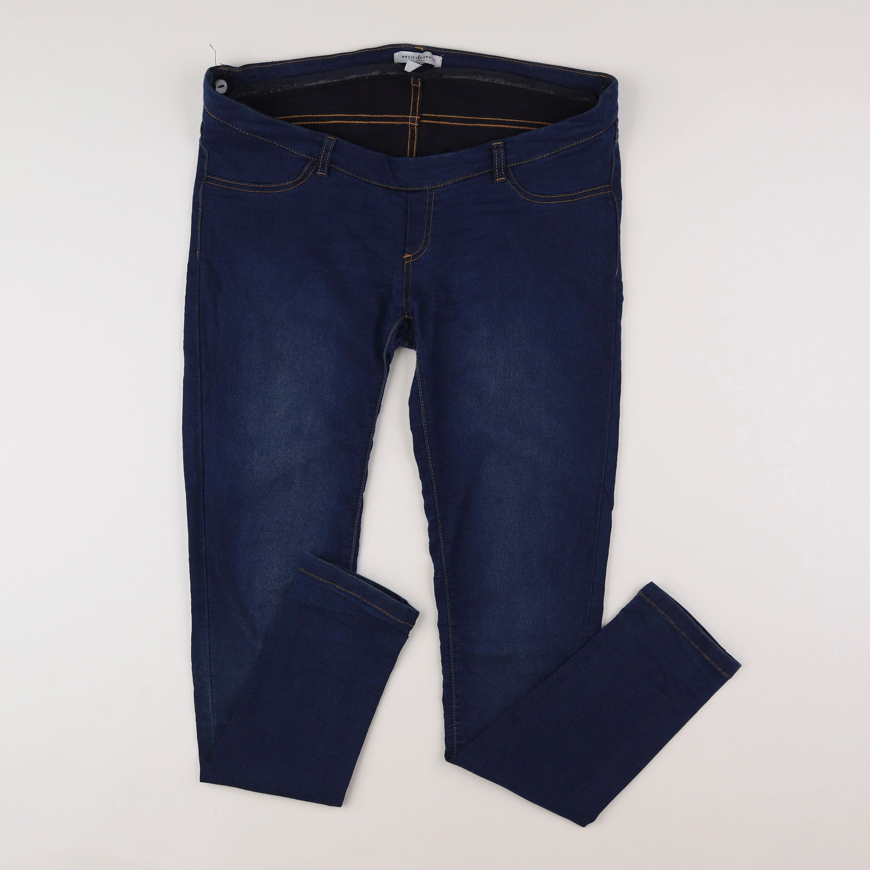 Envie de fraise - pantalon grossesse bleu - 38 à 40