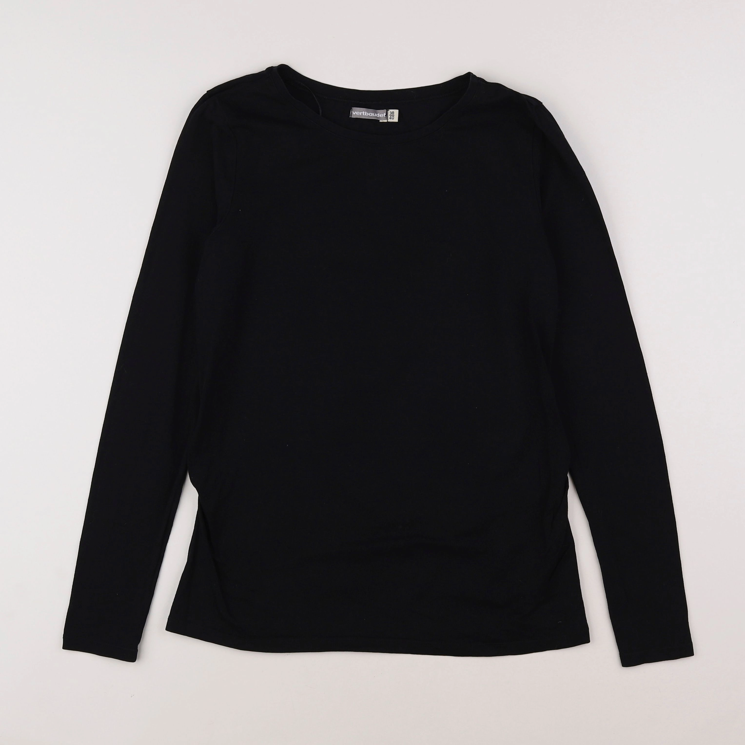 Vertbaudet - tee-shirt grossesse noir - 38 à 40