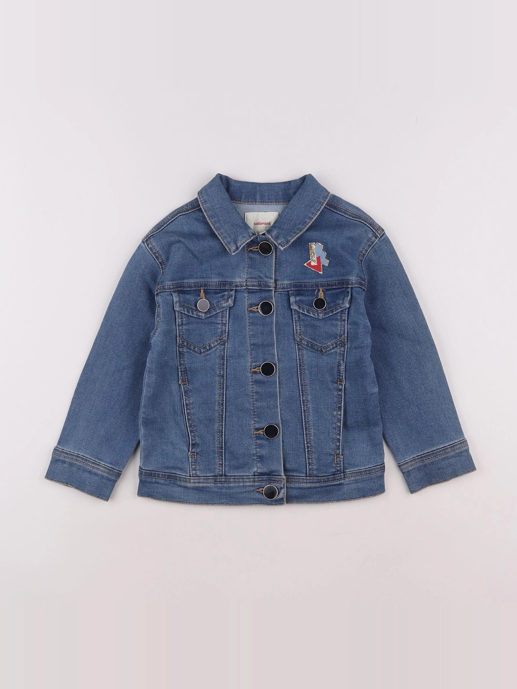 Catimini - veste bleu - 4 ans