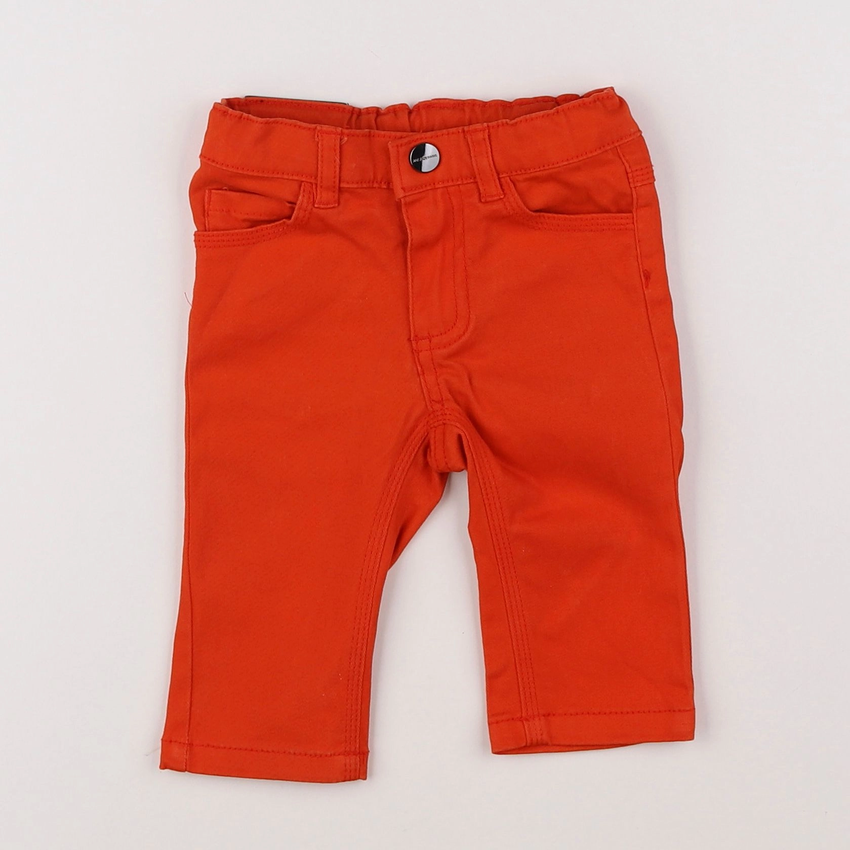Jacadi - pantalon orange - 6 mois