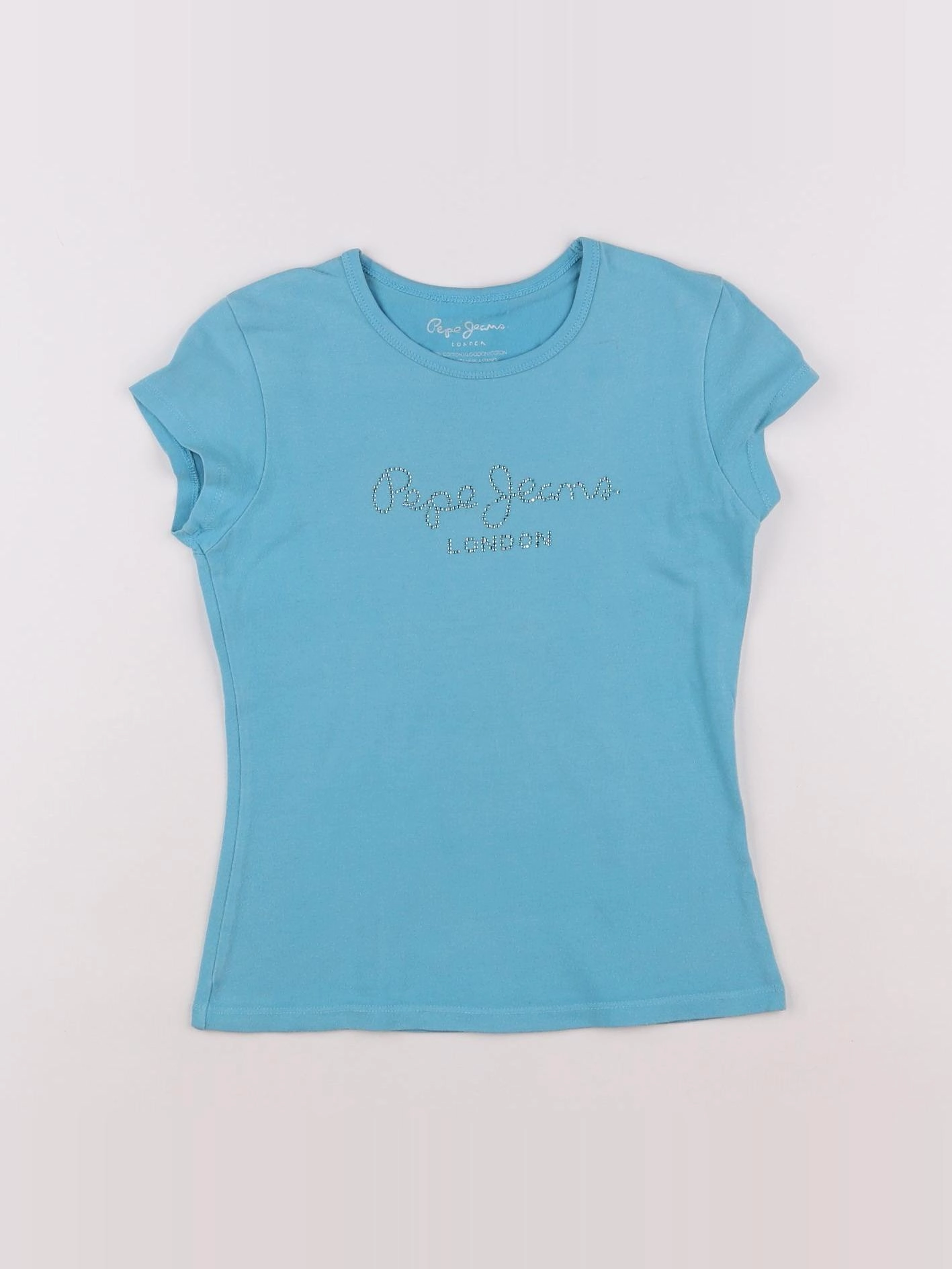 Pepe Jeans - tee-shirt bleu - 10 ans