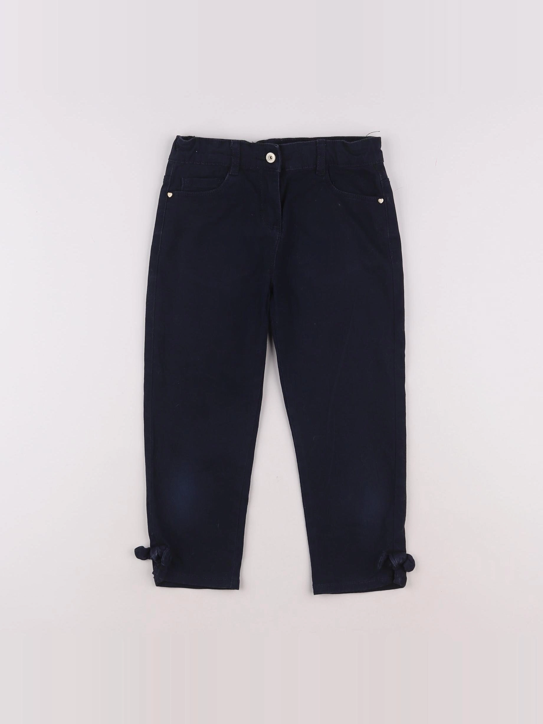 Vertbaudet - pantacourt bleu - 8 ans