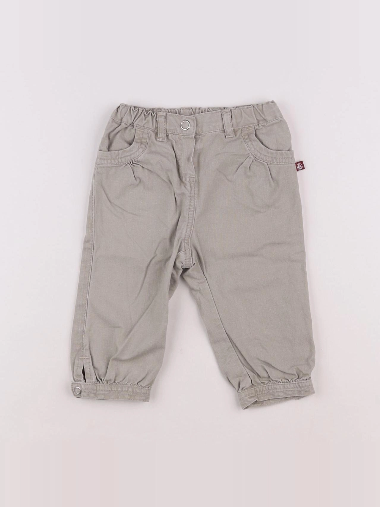 Petit Bateau - pantalon marron - 12 mois