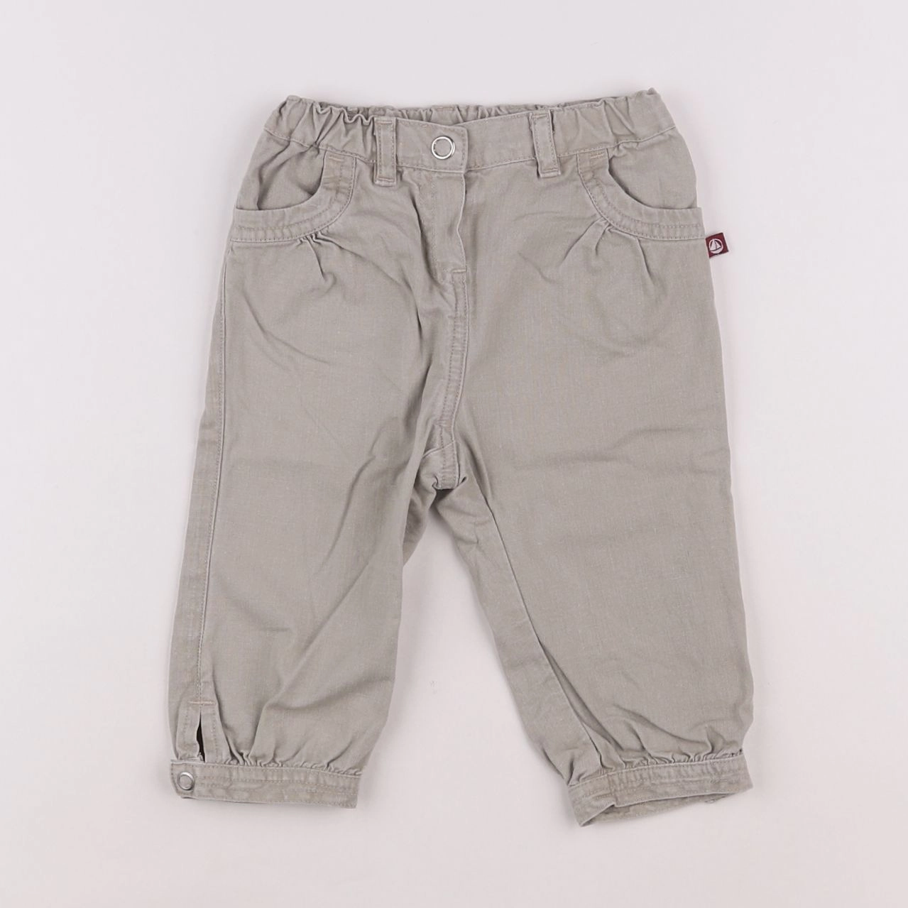 Petit Bateau - pantalon marron - 12 mois
