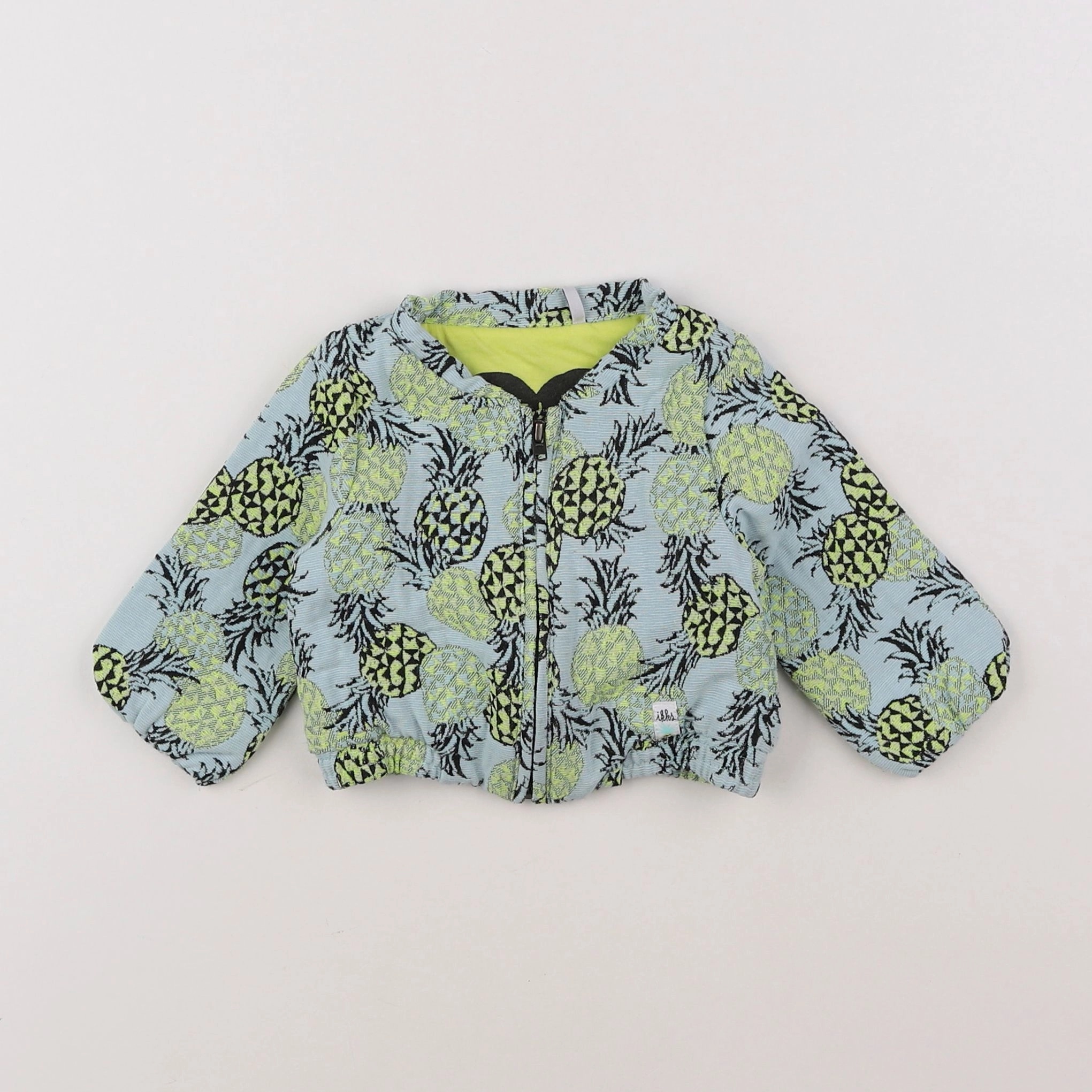 IKKS - veste bleu - 6 mois