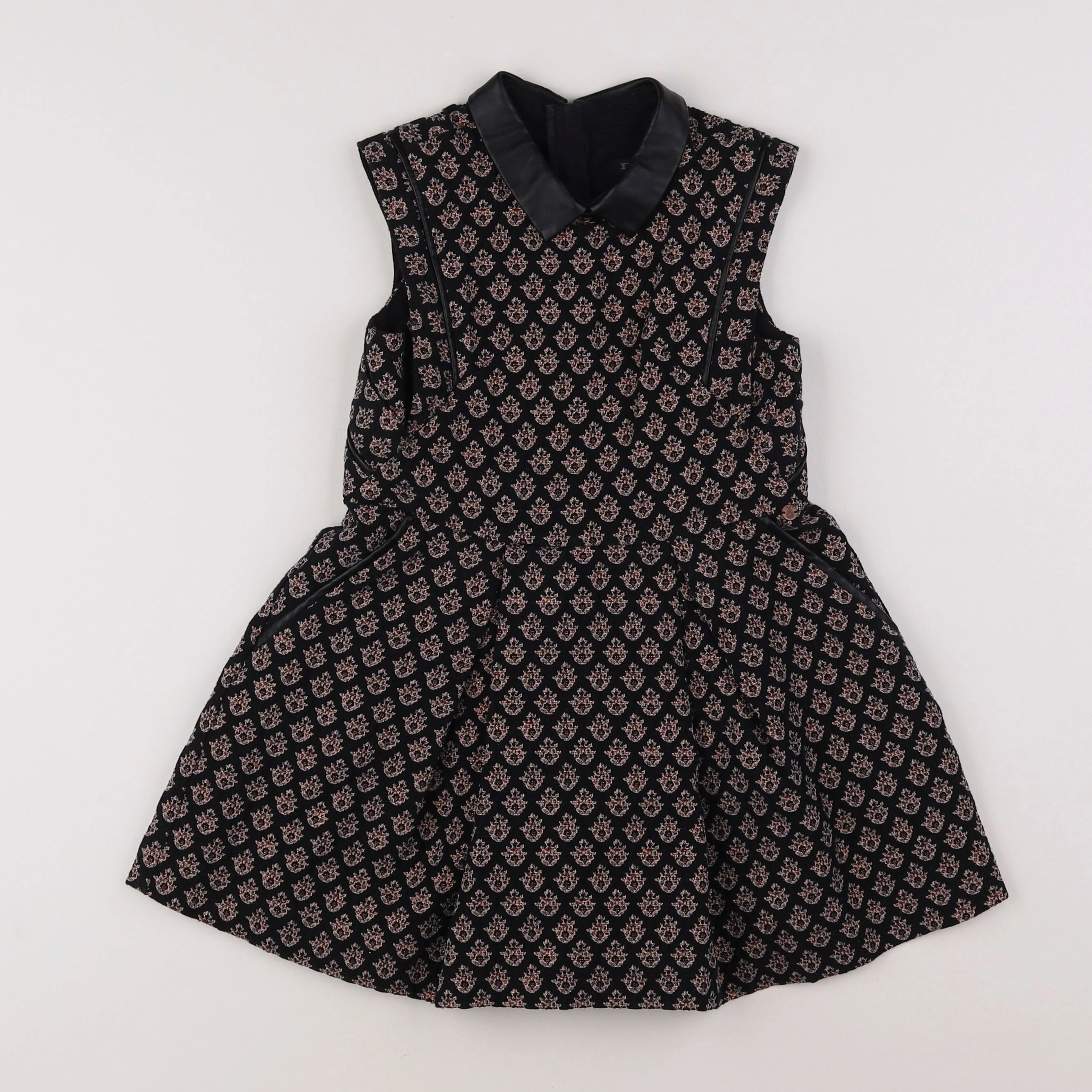 IKKS - robe noir - 4 ans