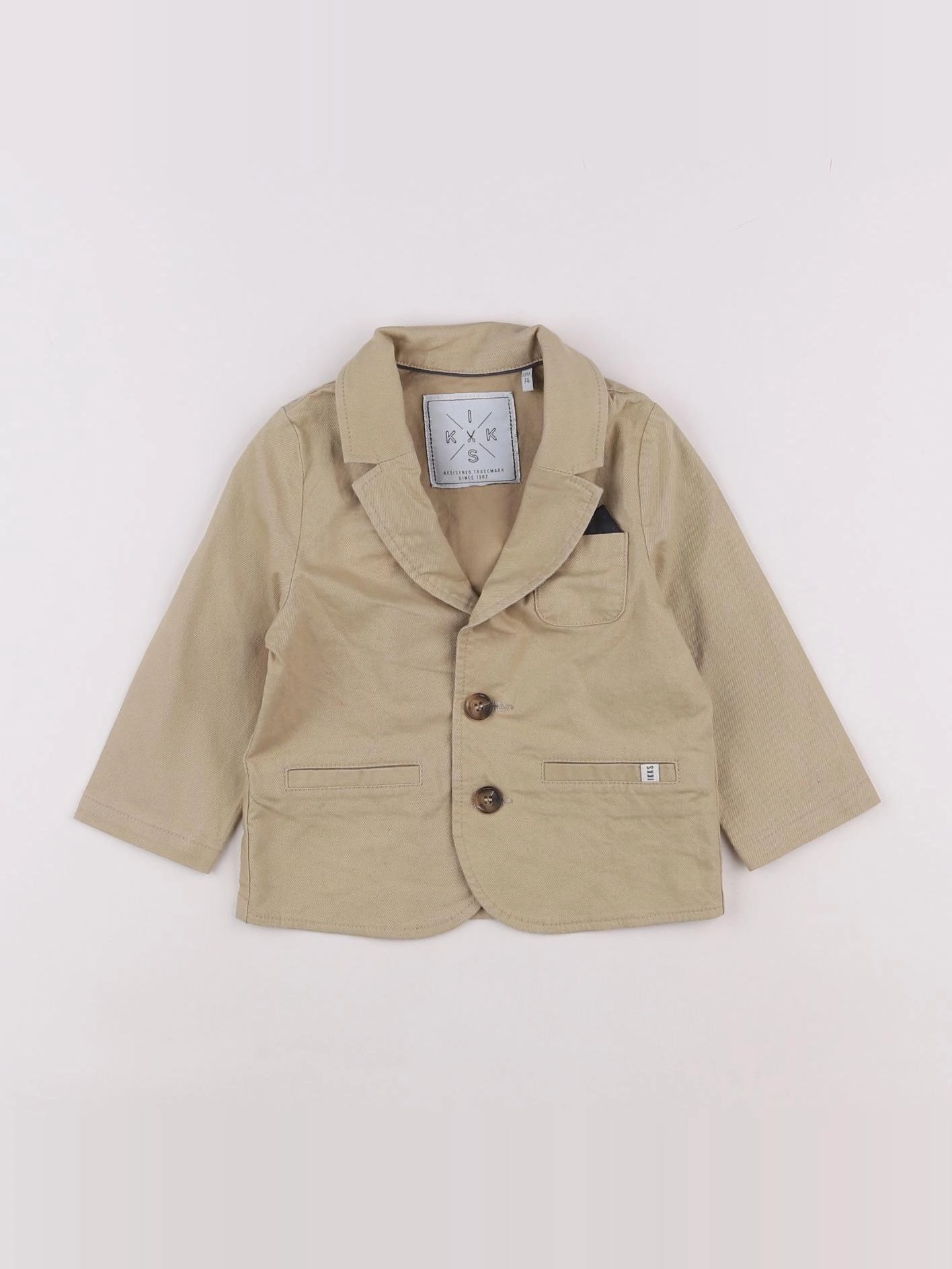 IKKS - veste beige - 12 mois