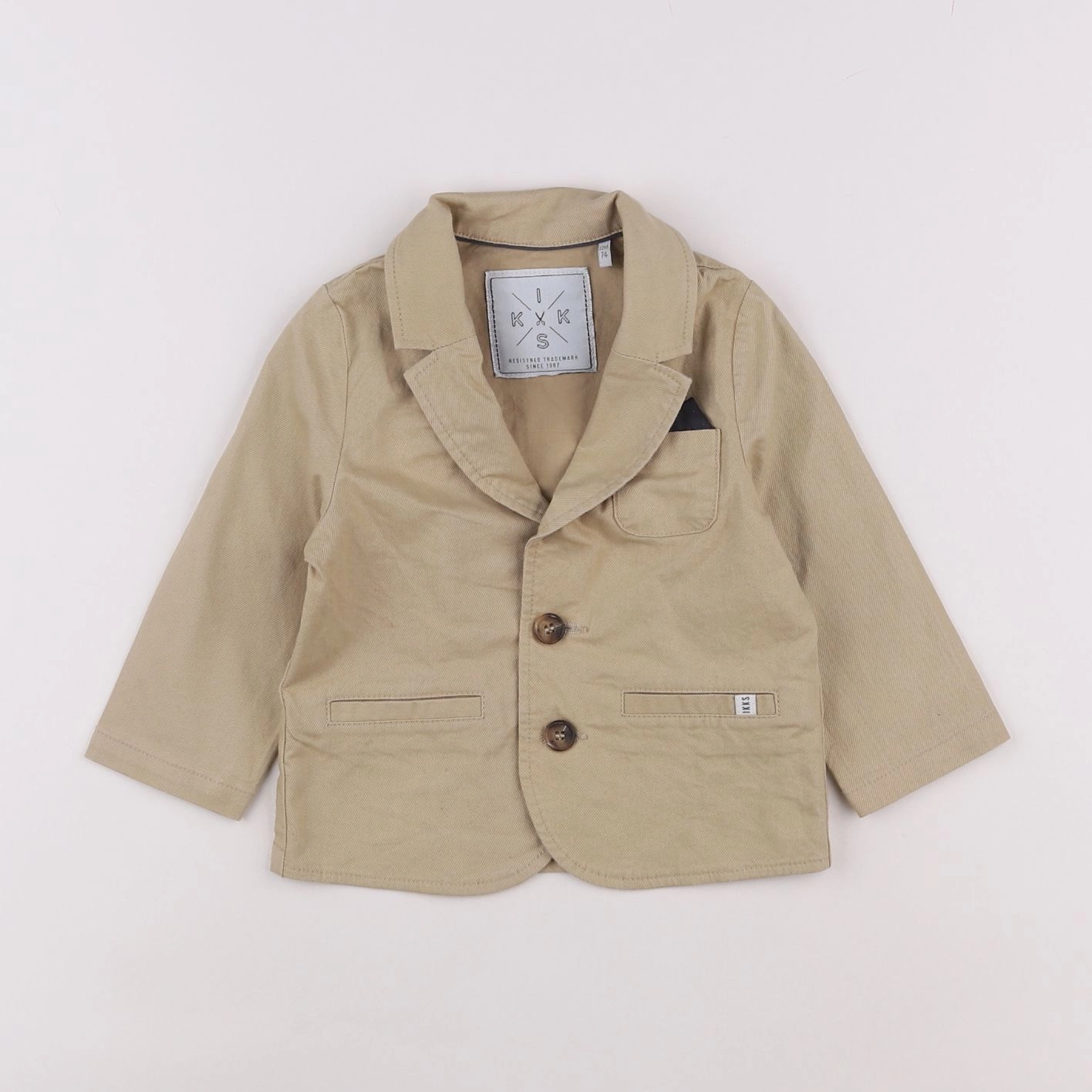 IKKS - veste beige - 12 mois