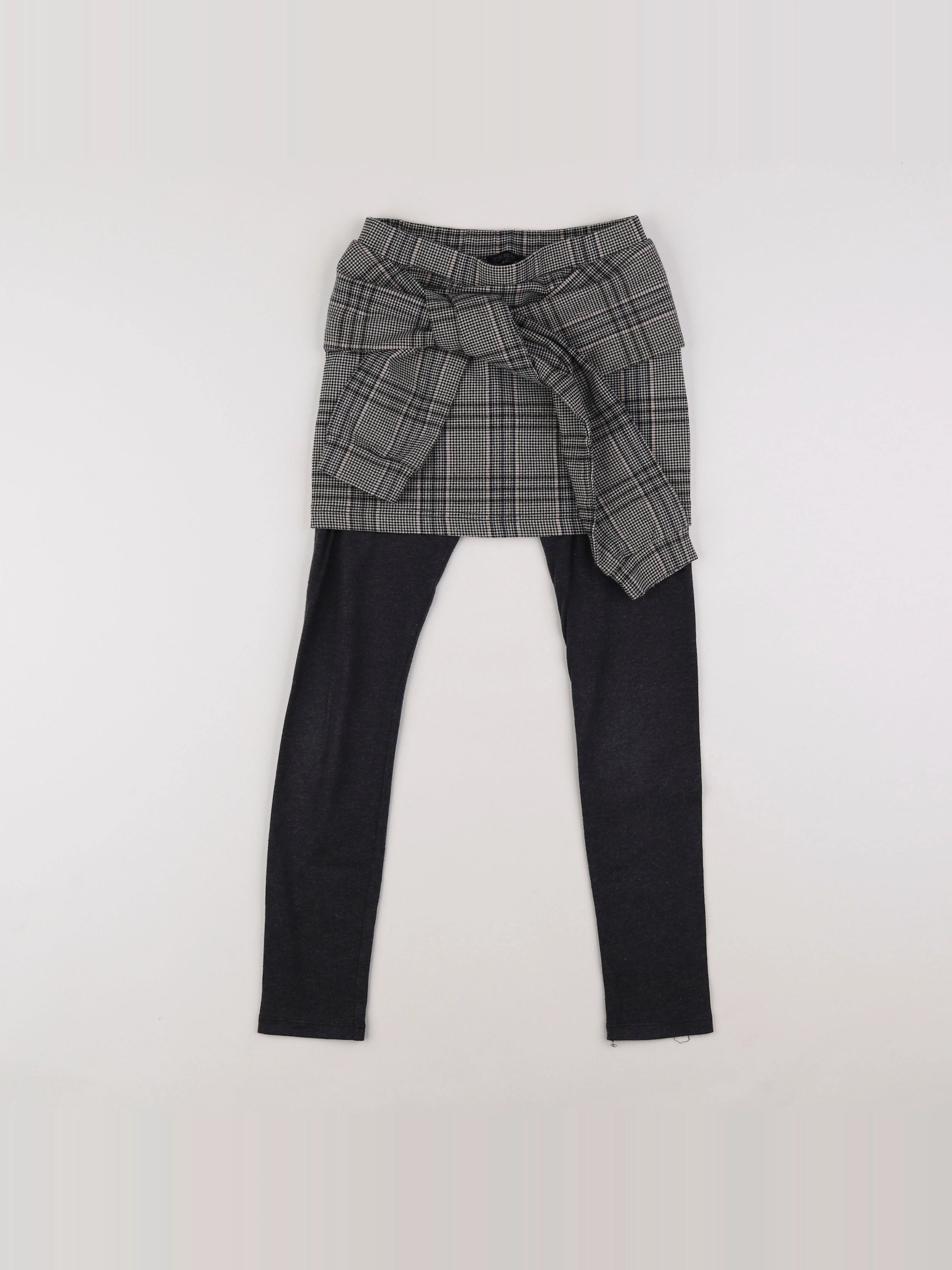 IKKS - jupe gris - 8 ans