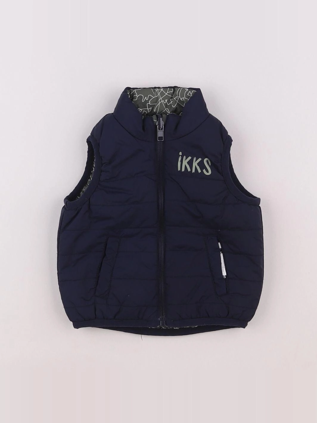 IKKS - doudoune bleu - 6 mois